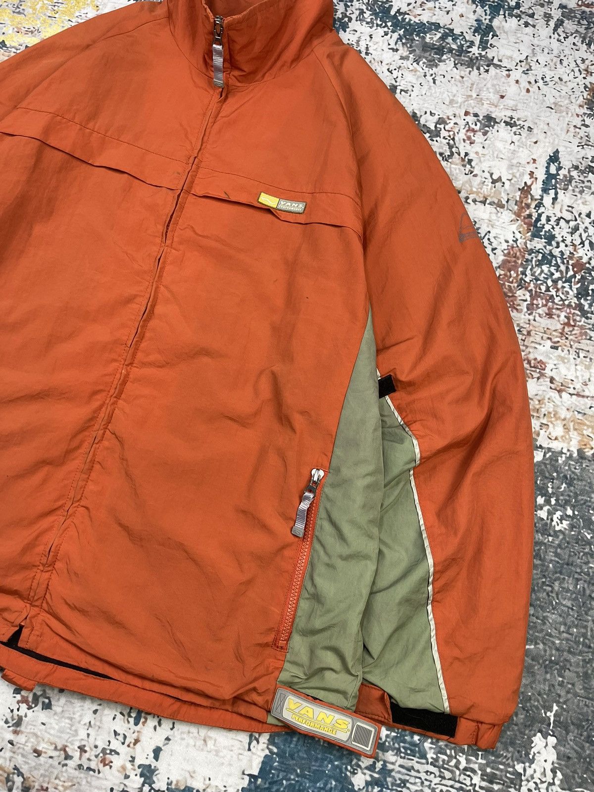Vans Vintage VANS Performance Nylon Jackets Size US L / EU 52-54 / 3 - 3 Thumbnail