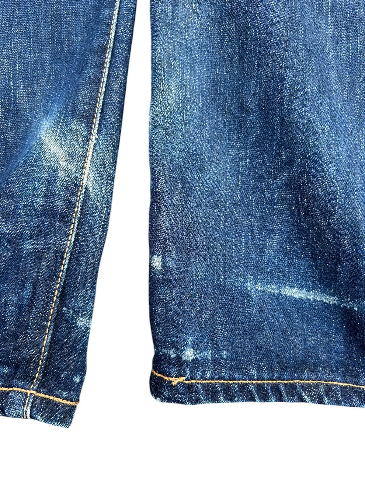 Kapital Vintage Edwin 505X Selvedge Distressed Denim Jeans Size US 32 / EU 48 - 8 Thumbnail