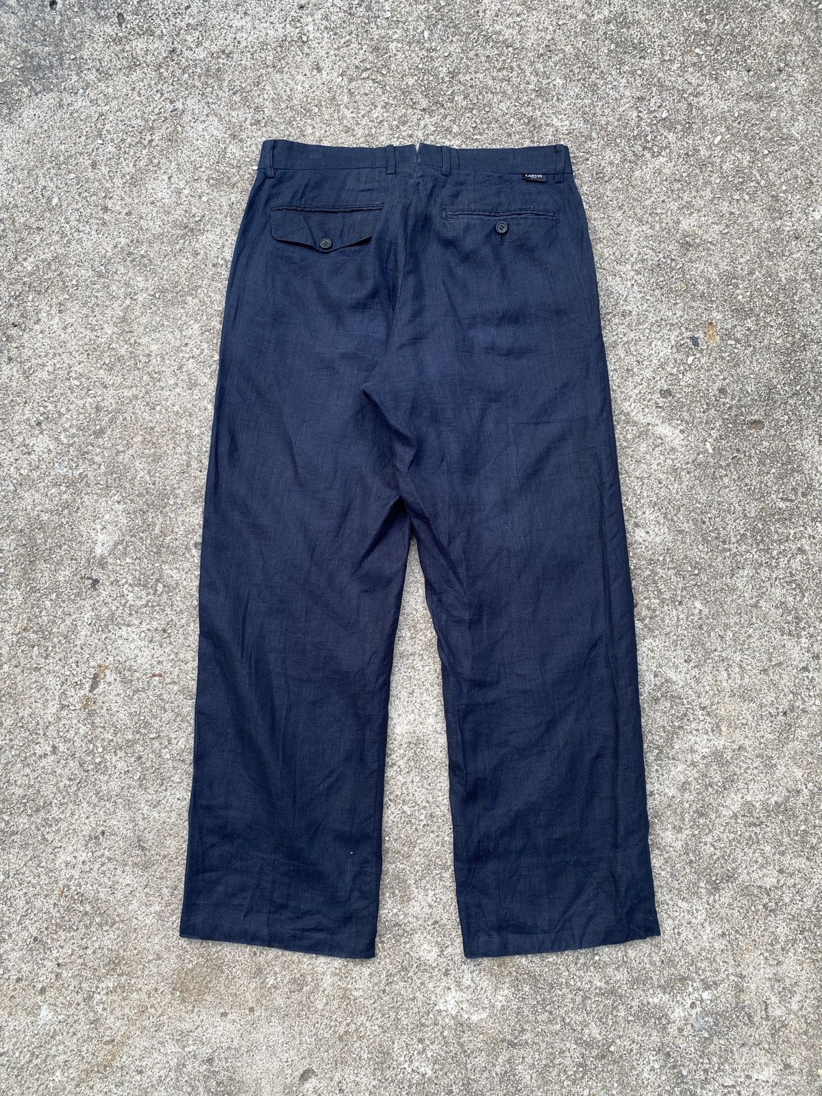 Lanvin × Vintage 1990s - Lanvin Sport Trouser Pant Size US 31 - 2 Thumbnail