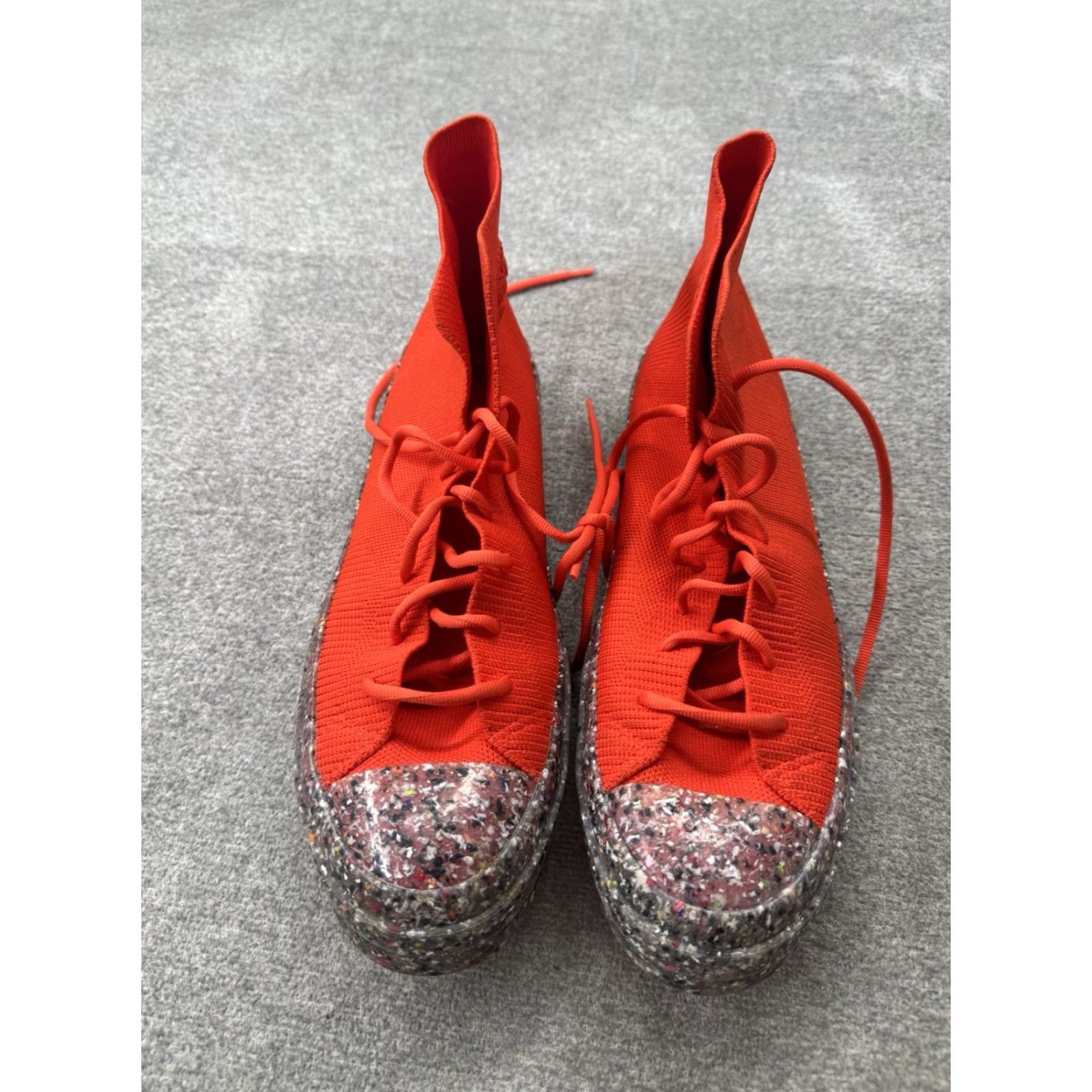 Converse Converse Chuck 70 Renew Knit Orange Recycled High Top Sneaker Men 12 Shoes Shoe Sneaker Knit Orange Men 12 Size US L / EU 52-54 / 3 - 6 Thumbnail