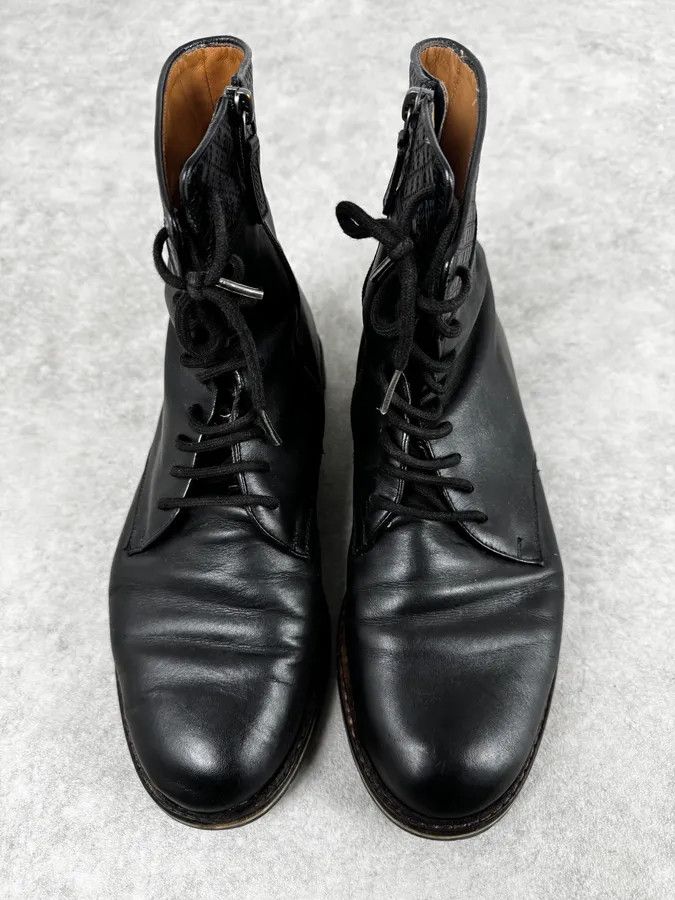 Gucci 2000s Gucci Black Ankle Leather Boots Size US 9 / EU 42 - 4 Thumbnail