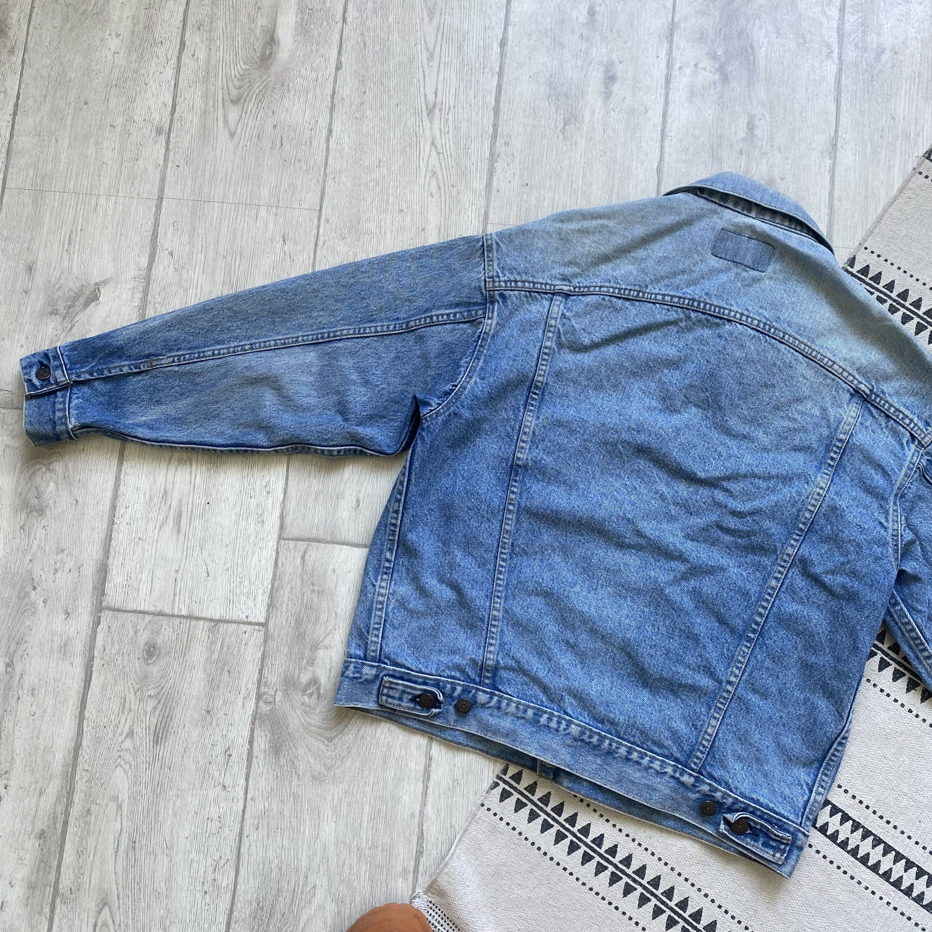 Levi's Vintage Clothing Vintage 80-90s Faded Levis denim jacket Made in USA Size US M / EU 48-50 / 2 - 11 Thumbnail