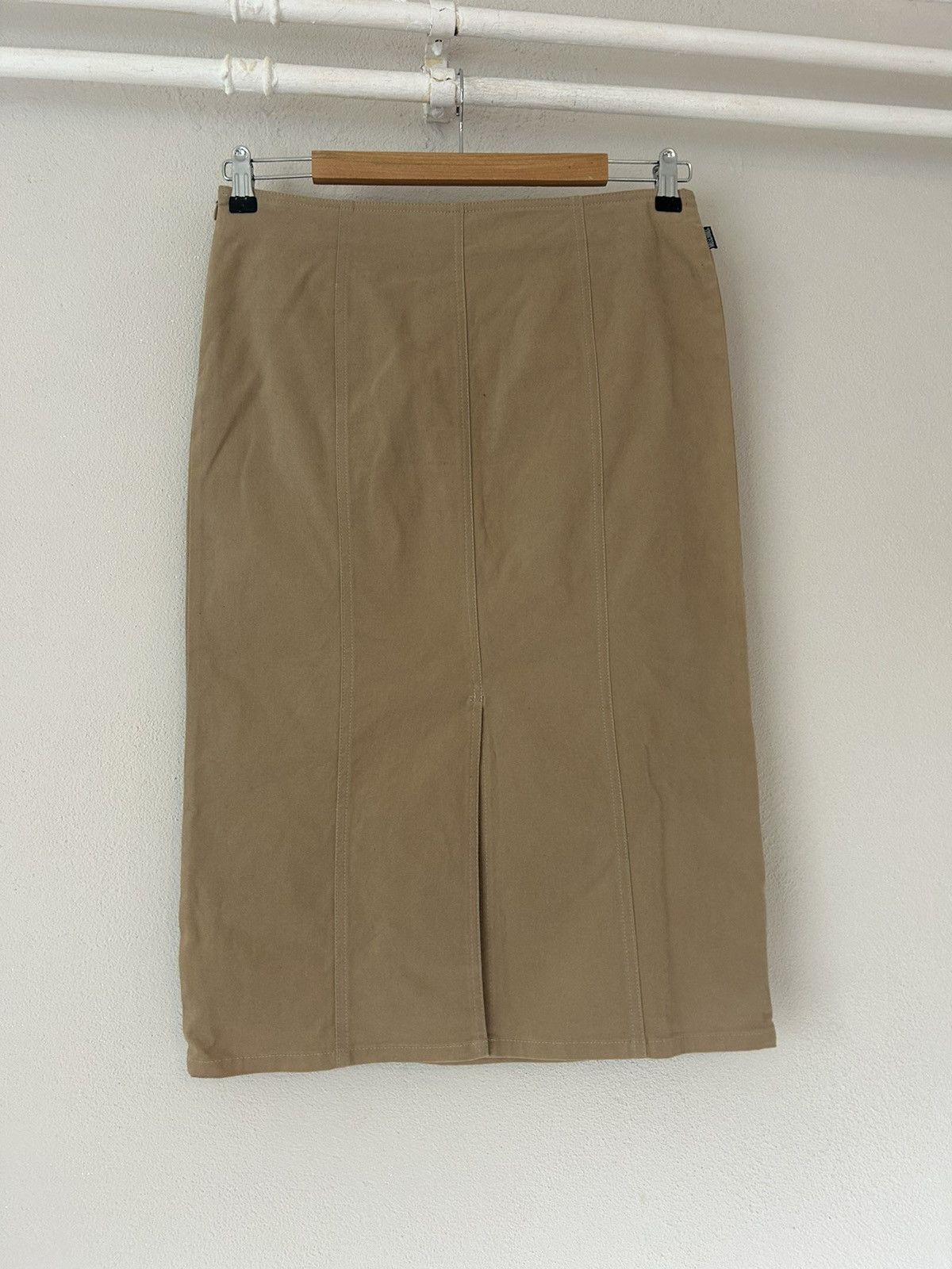 Moschino Brown Wallet Skirt Size 32" / US 10 / IT 46 - 4 Thumbnail