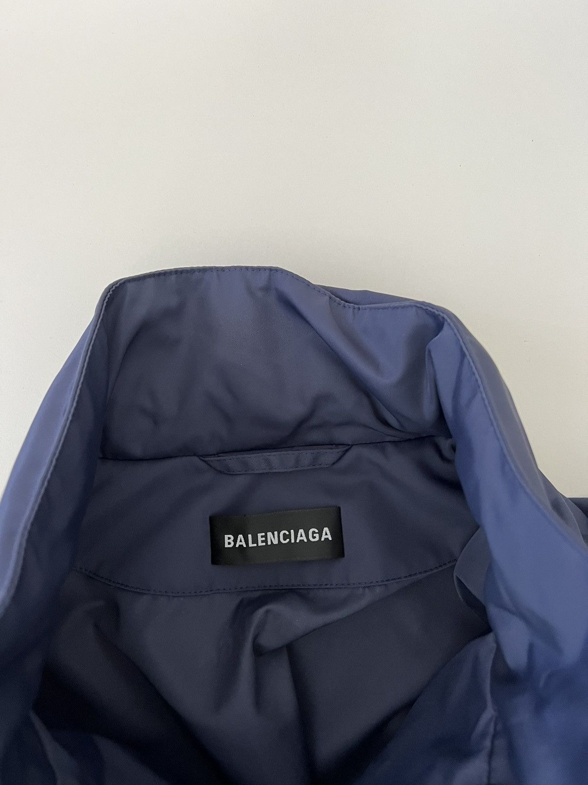 Balenciaga Balenciaga Black World Food Programme Windbreaker Jacket Size US S / EU 44-46 / 1 - 7 Thumbnail
