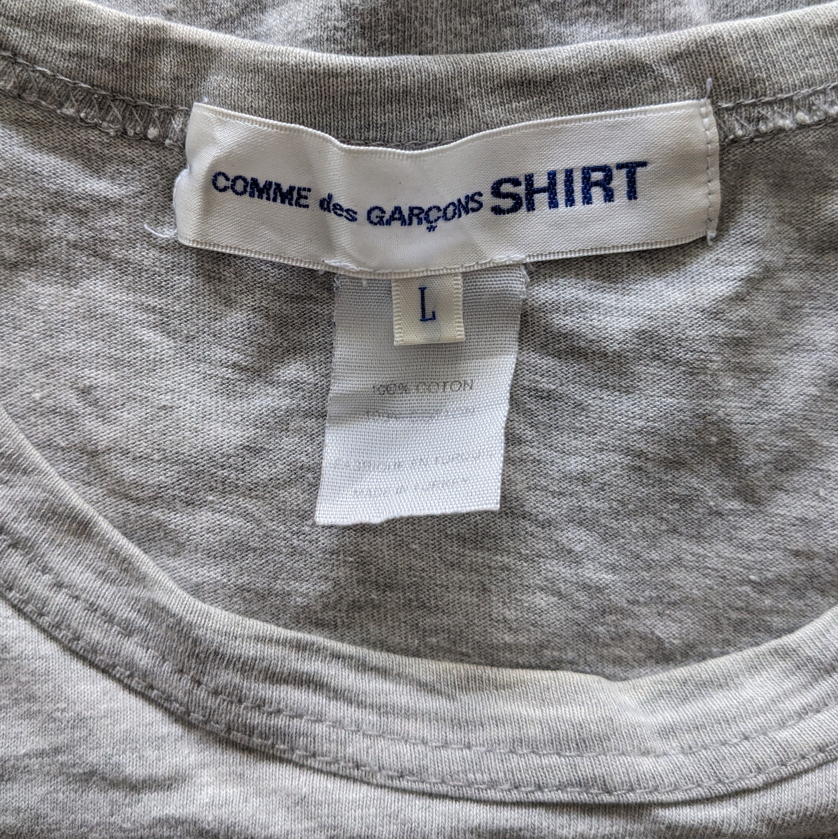 Comme des Garcons Vintage Comme Des Garcons Japanese Brand T-shirt Size US L / EU 52-54 / 3 - 3 Thumbnail