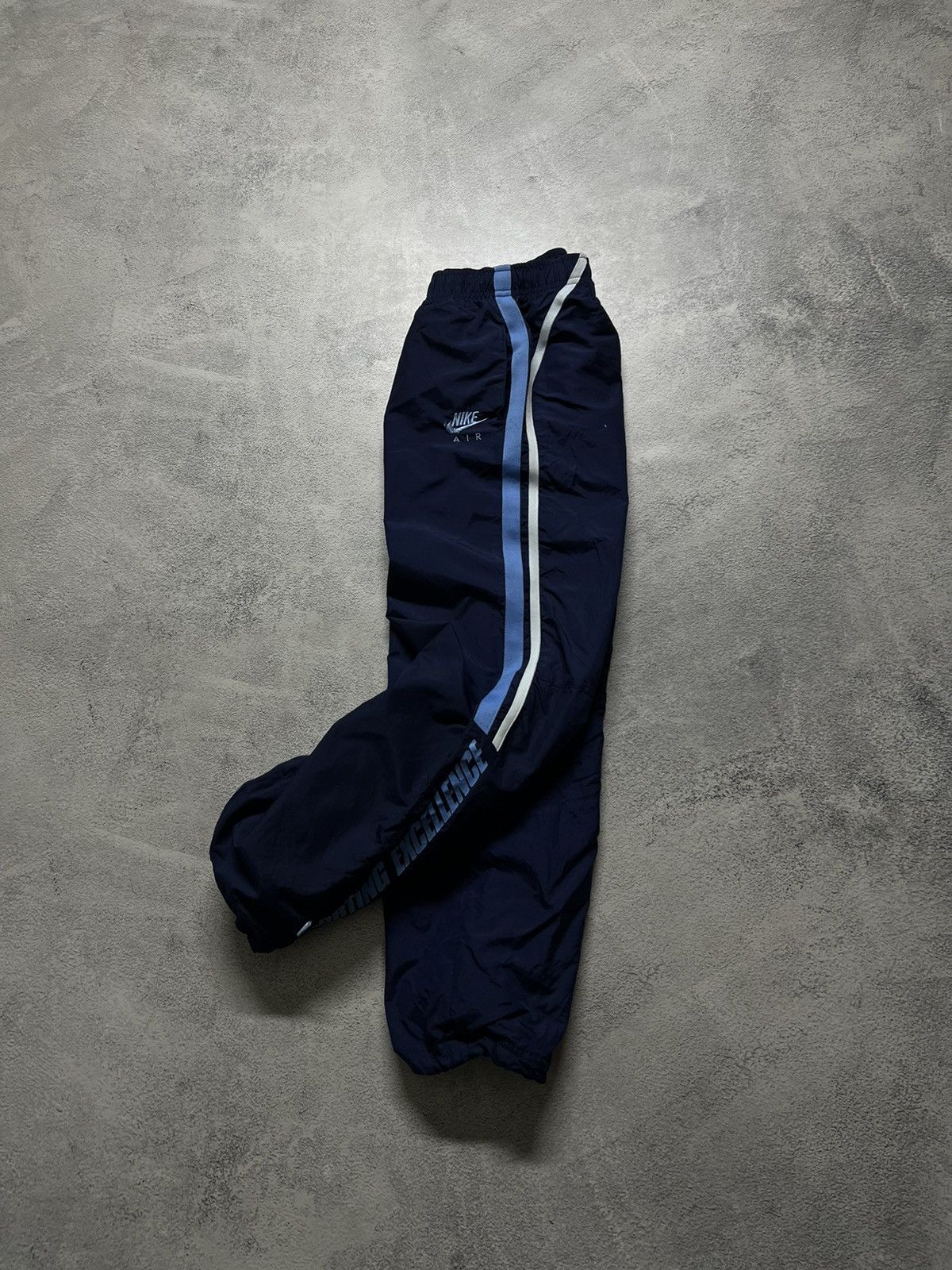 Vintage Vintage Y2K Nike Nylon Mini Swoosh Drill Pants 00’s Size US 28 / EU 44 - 4 Thumbnail