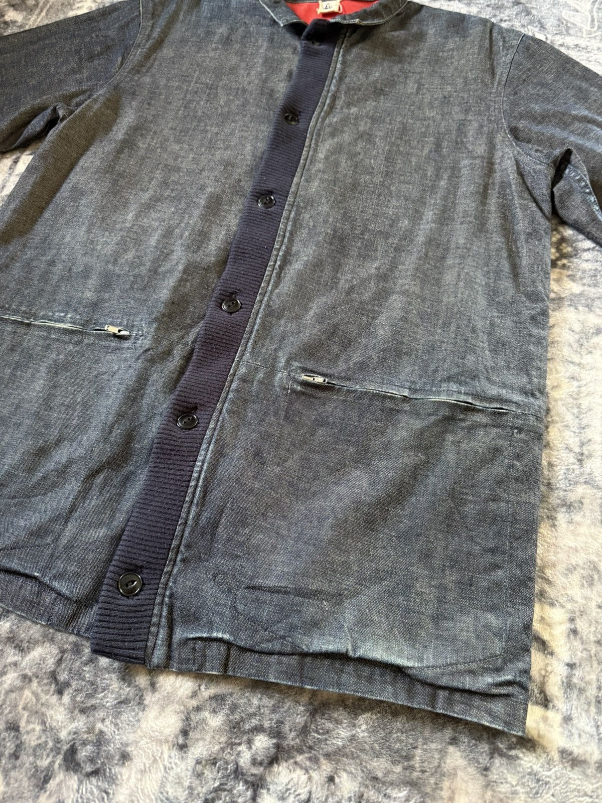 Eternal Vintage Eternal Natural Indigo Dyed Chore Jacket Size US M / EU 48-50 / 2 - 11 Thumbnail