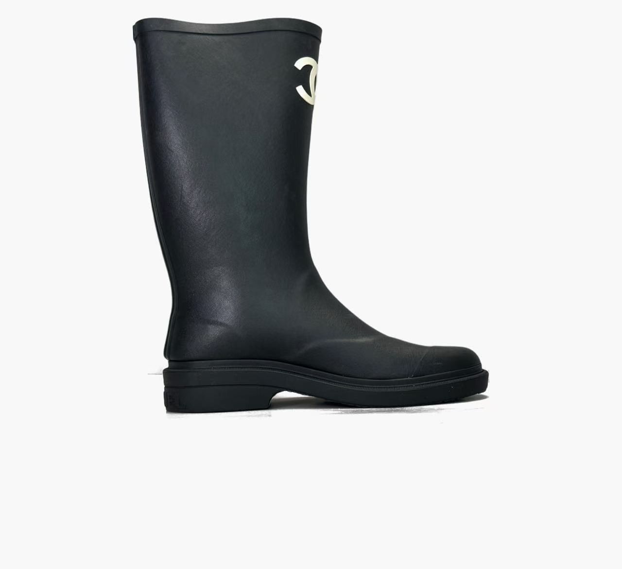 Chanel Chanel Retro Black Boots 38 Women Size US 8 / IT 38 - 4 Thumbnail