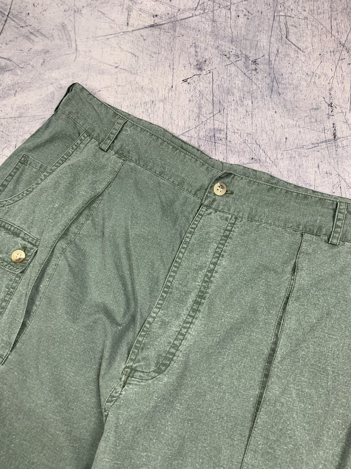 Vintage Vintage Y2K USA Cargo Multi Pocket Pants Travis Schott XXL Size US 38 / EU 54 - 5 Thumbnail