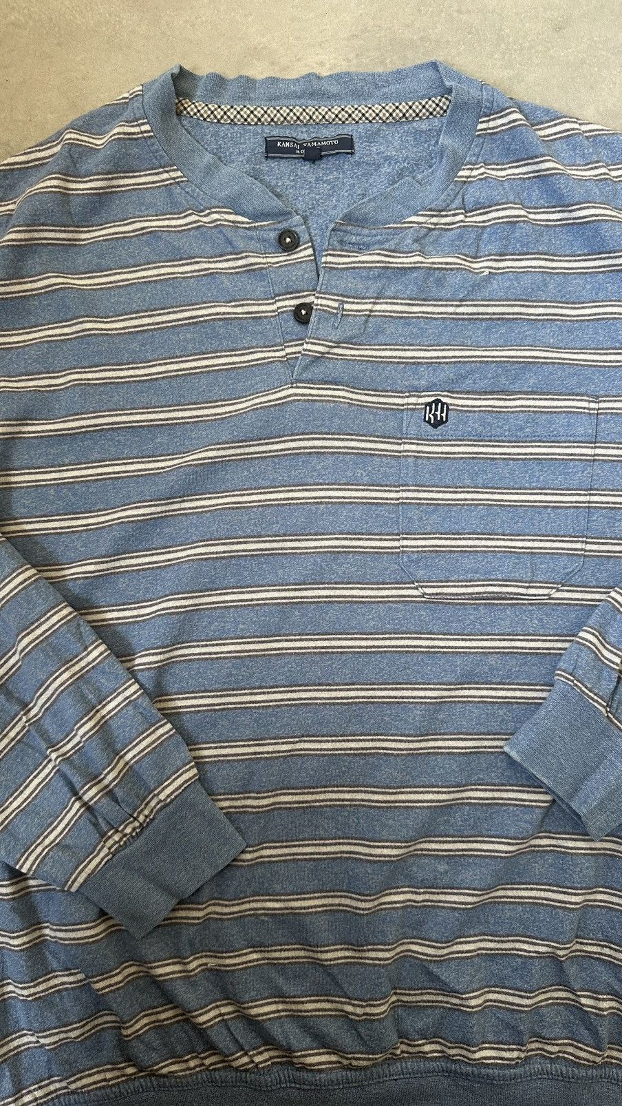 Kansai Yamamoto VINTAGE KANSAI YAMAMOTO SWEATSHIRT Size US M / EU 48-50 / 2 - 2 Thumbnail