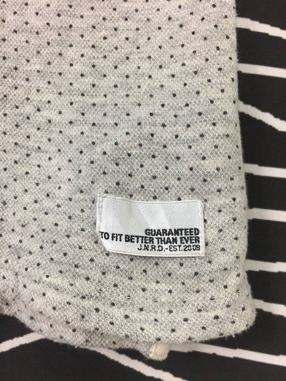 Japanese Brand J.N.R.D. Jun Co. Japan Micro-Dot Button-Down Polo Shirt Size US S / EU 44-46 / 1 - 5 Thumbnail