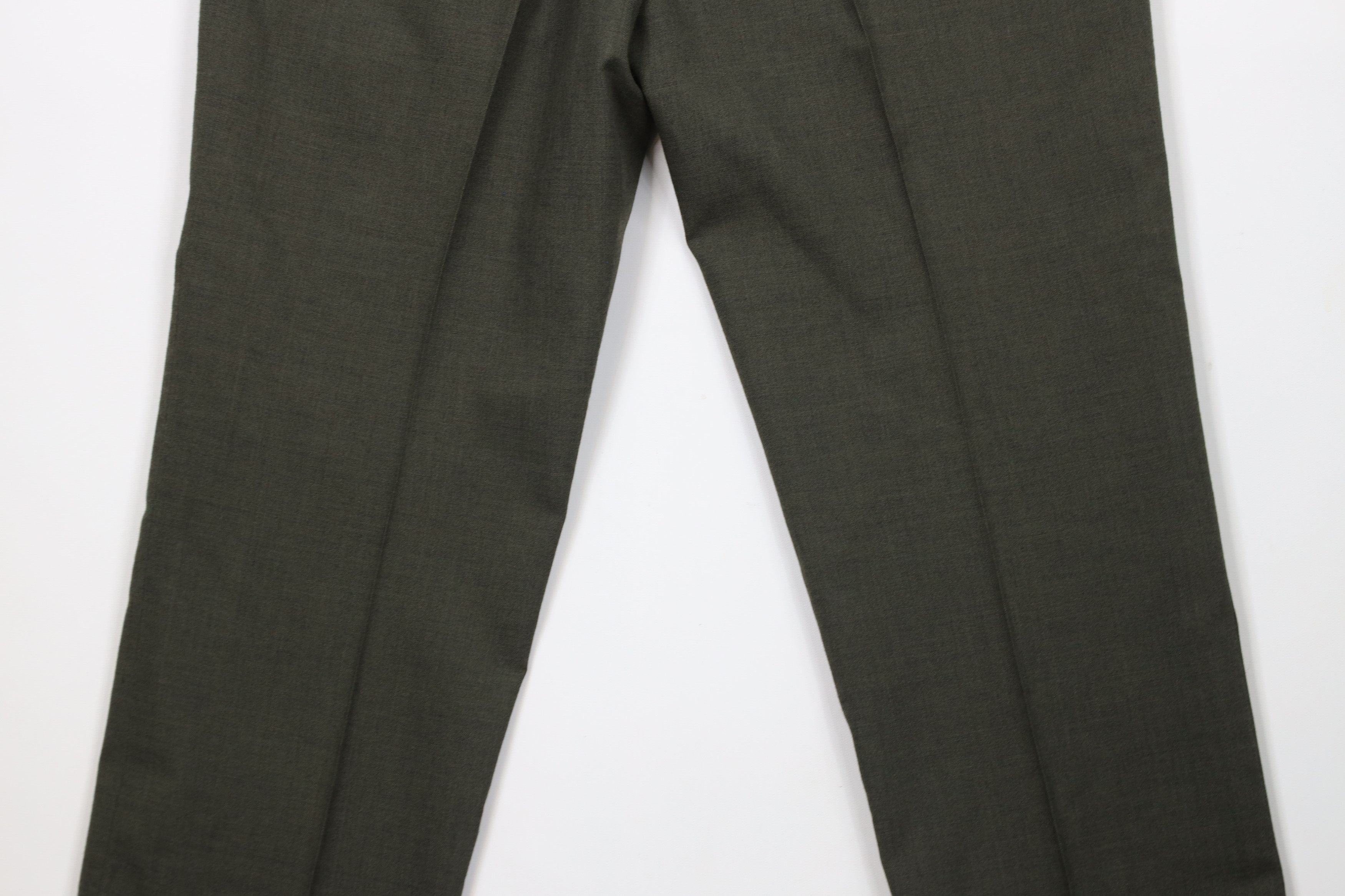 Vintage Vintage 50s 60s Streetwear Leg Chinos Pants Green USA Size US 32 / EU 48 - 10 Thumbnail