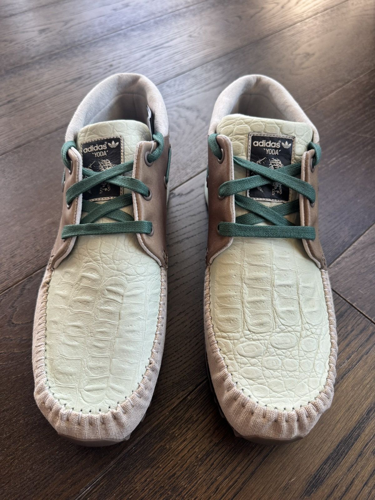 Adidas × Star Wars Adidas x Star Wars ZX 700 Boat “Yoda” New in Box US10.5 Size US 10.5 / EU 43-44 - 5 Thumbnail