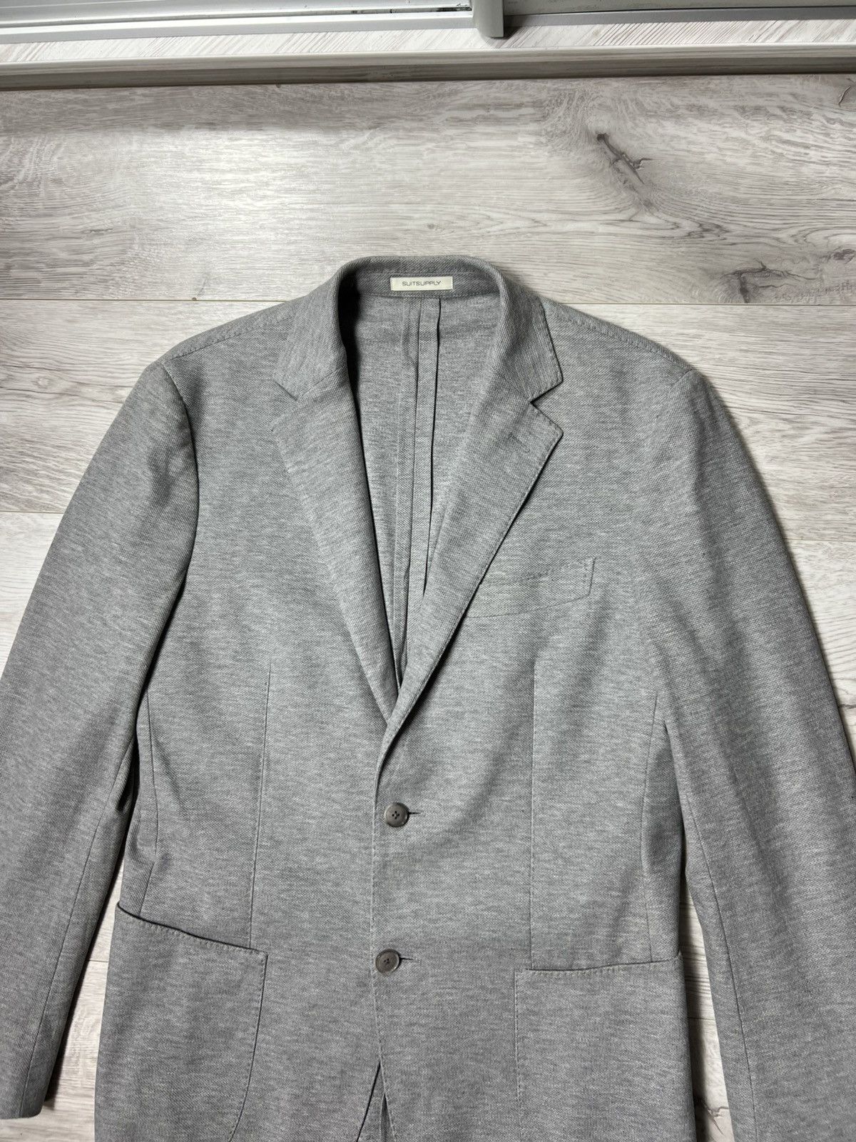 Suitsupply SUITSUPPLY Havana Patch UL Pure Cotton Blazer Jacket Size 50 Size 40R - 2 Thumbnail