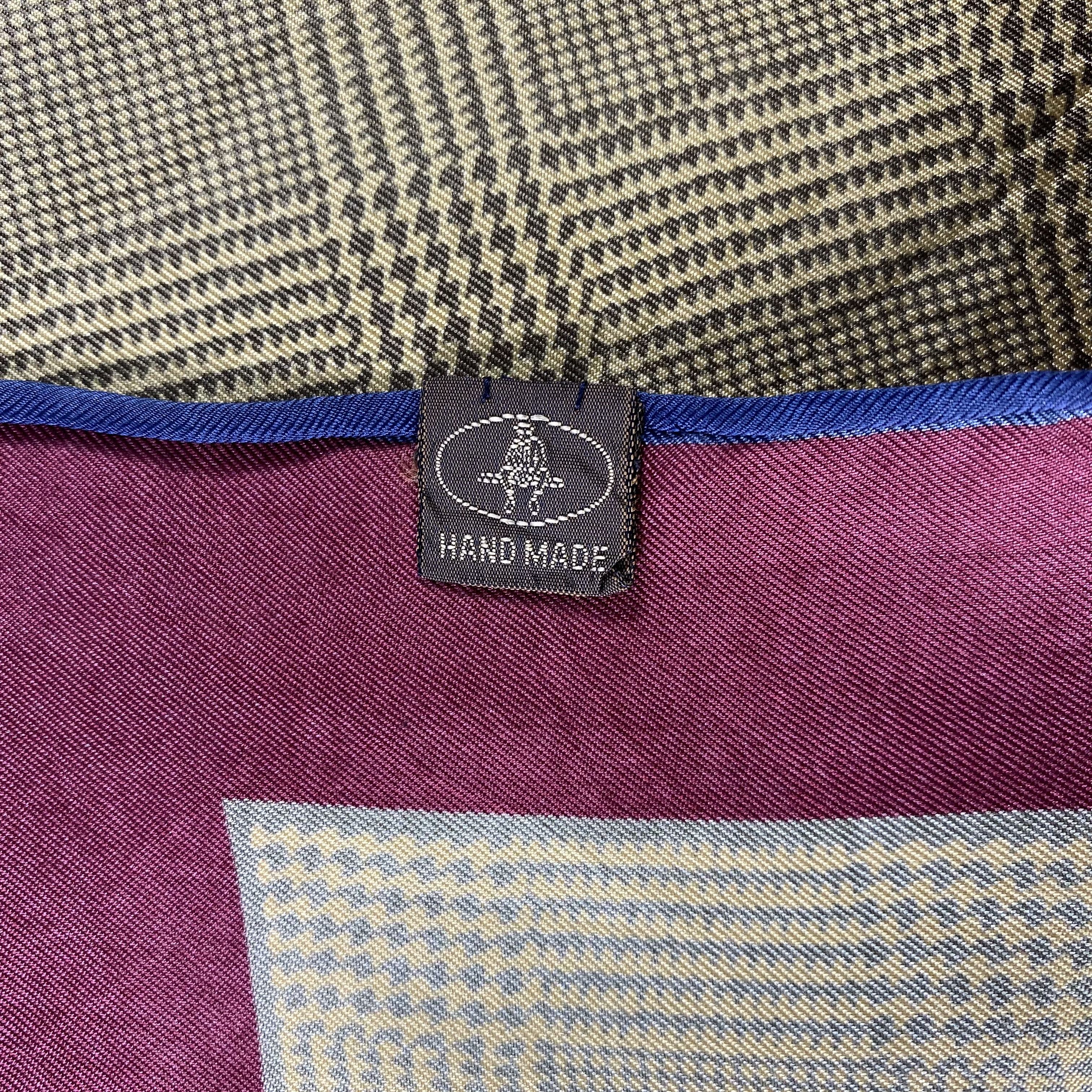 Japanese Brand × Vintage Handmade Silk Handkerchief/Neckerchief/Bandana HC884 Size ONE SIZE - 5 Thumbnail