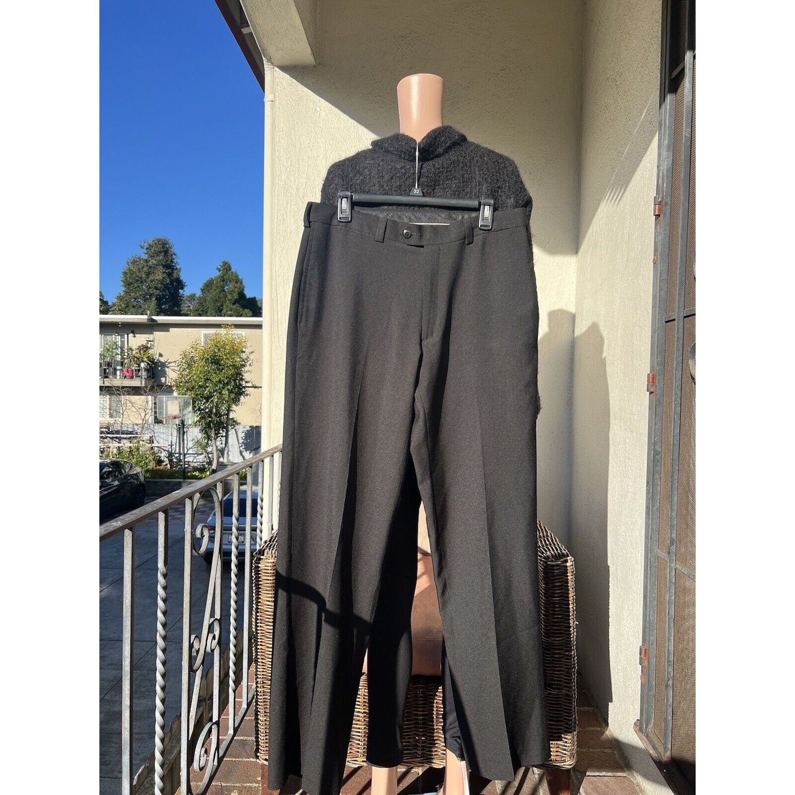 Haggar Haggar Established 1926 Men’s Dress Pants Black Size: 34x32 Size 34R - 1 Thumbnail