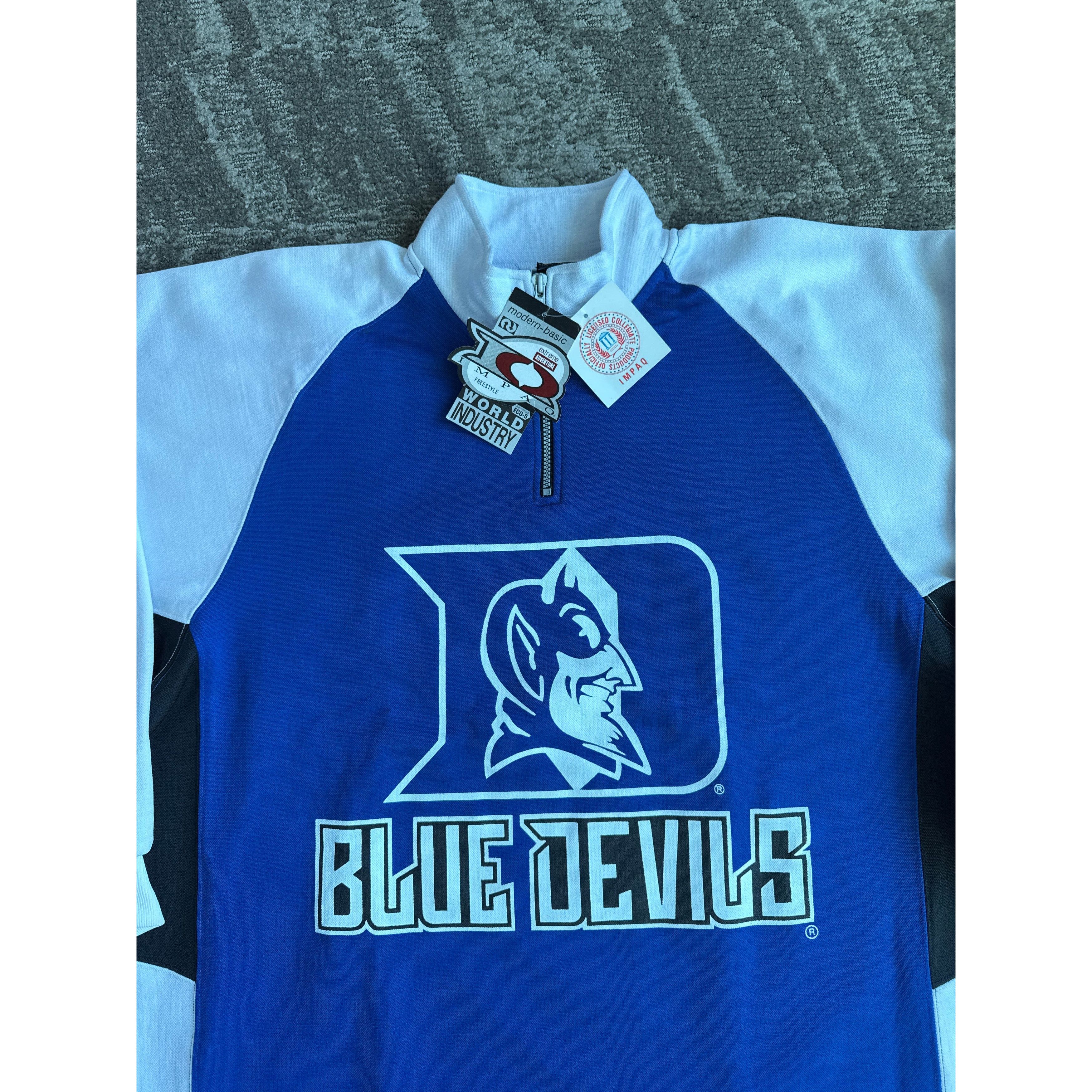 Other Vintage Impaq Collegiate Sportswear Duke University Blue Dev Size US XXL / EU 58 / 5 - 2 Thumbnail
