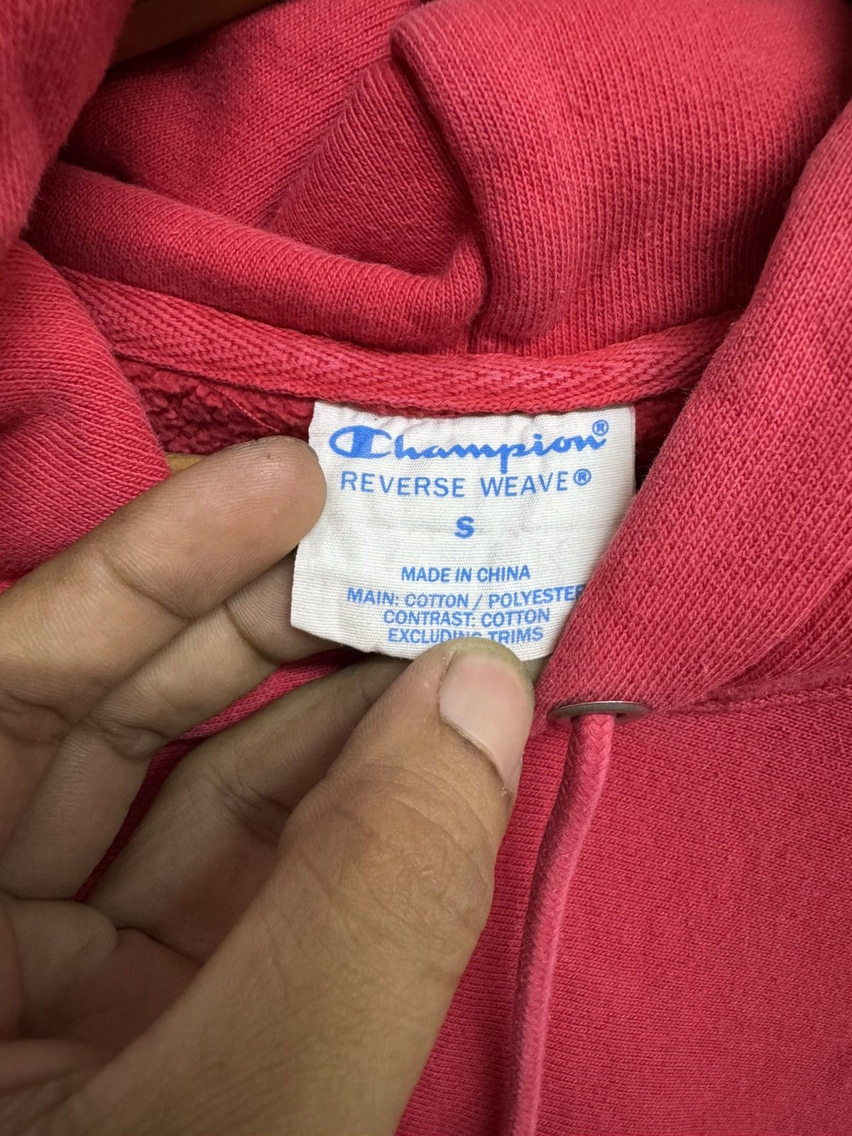 Champion × Vintage Champion Reverse weave hoodie Size US S / EU 44-46 / 1 - 7 Thumbnail