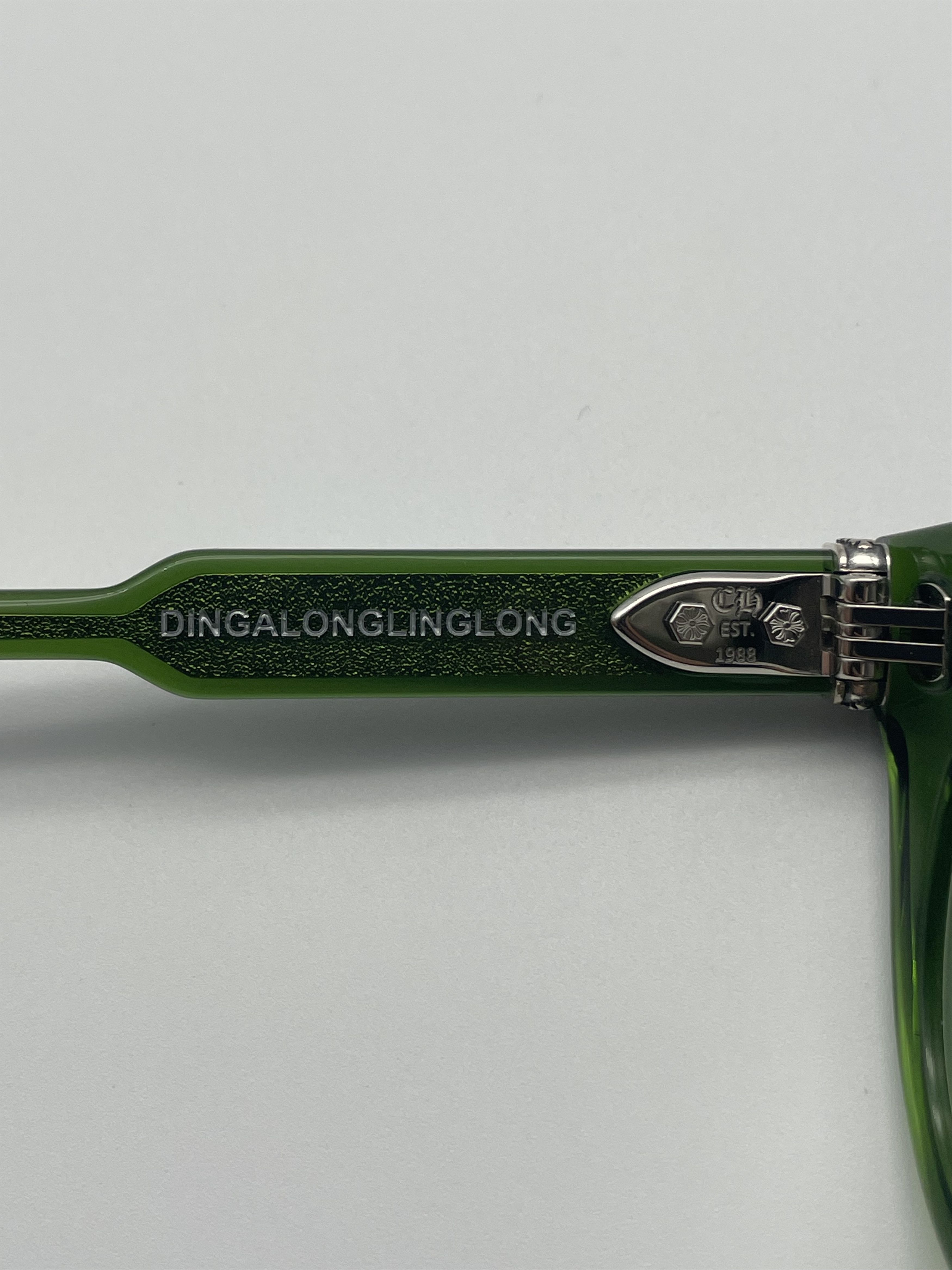 Chrome Hearts Chrome Hearts DINGALONGLINGLONG DOLV Glasses Frame Size ONE SIZE - 9 Thumbnail