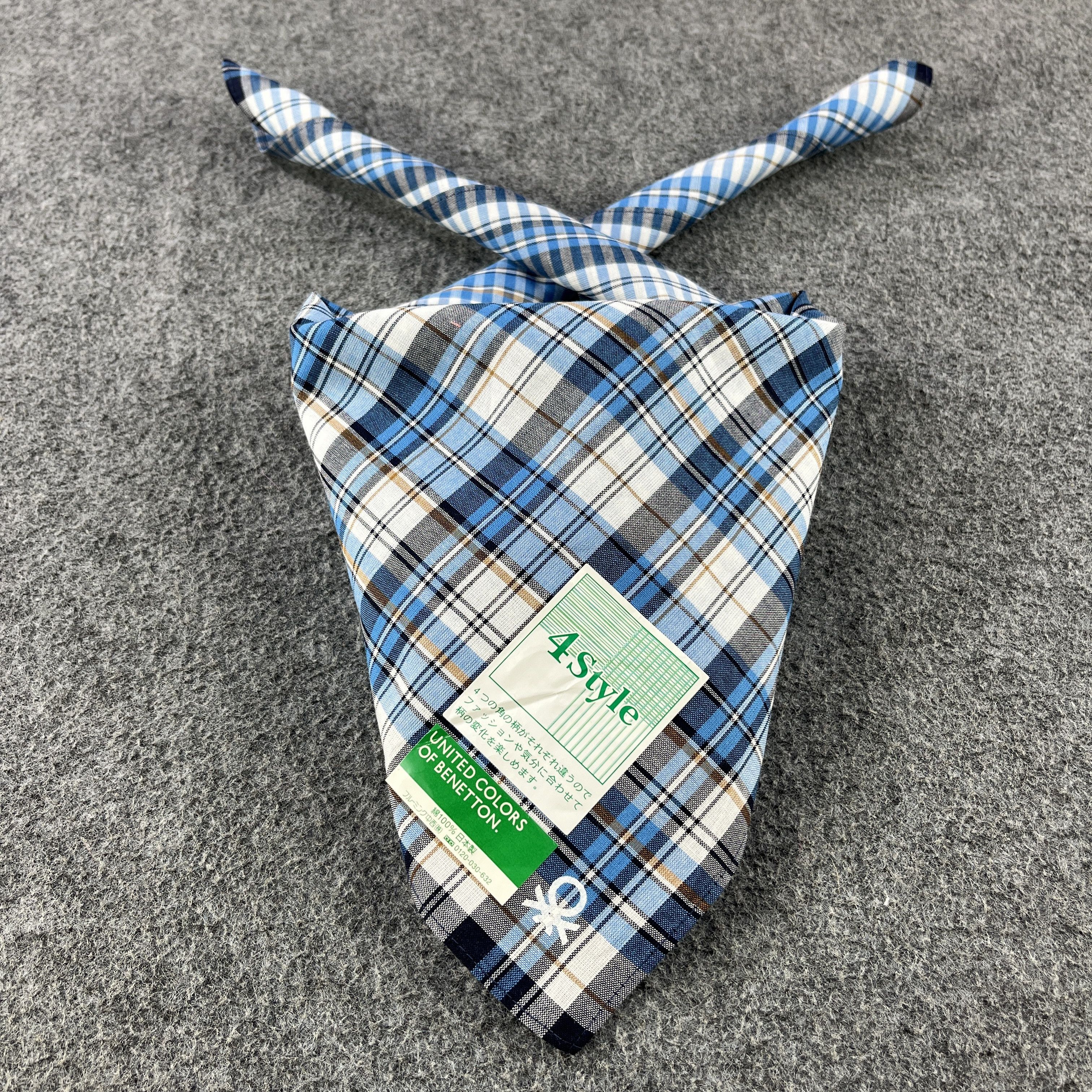 United Colors Of Benetton United Colors Of Benetton Handkerchief Bandana B091 Size ONE SIZE - 1 Thumbnail