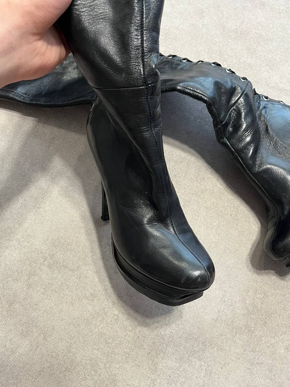 Casadei Rare Vintage Casadei Women`s Heels Boots Made in Italy Size US 6 / IT 36 - 6 Thumbnail