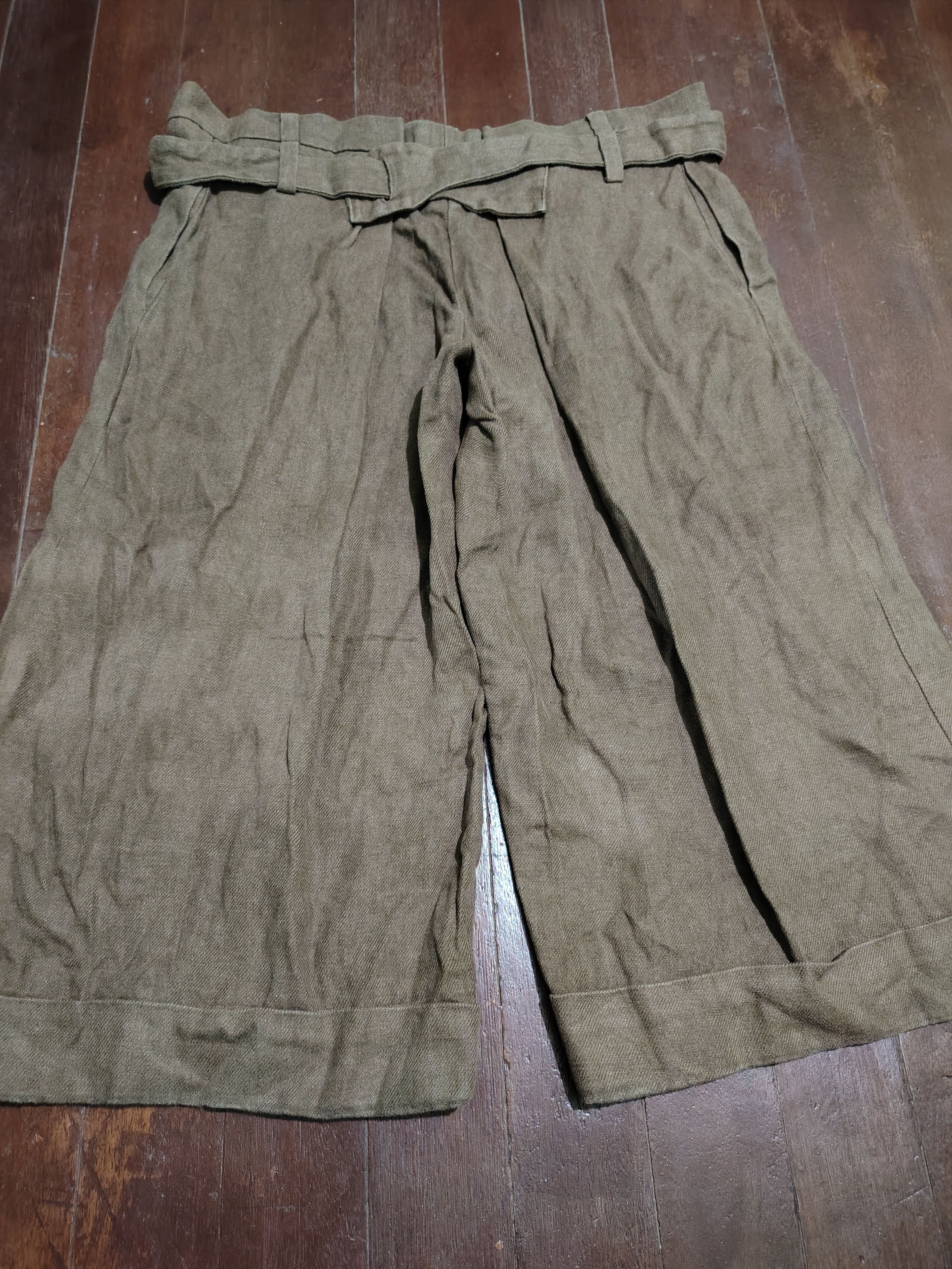 Chloe CHLOE - PHOEBE PHILO - Vintage - Wide Leg Linen Pant Size 38" / US 16 / IT 52 - 9 Thumbnail