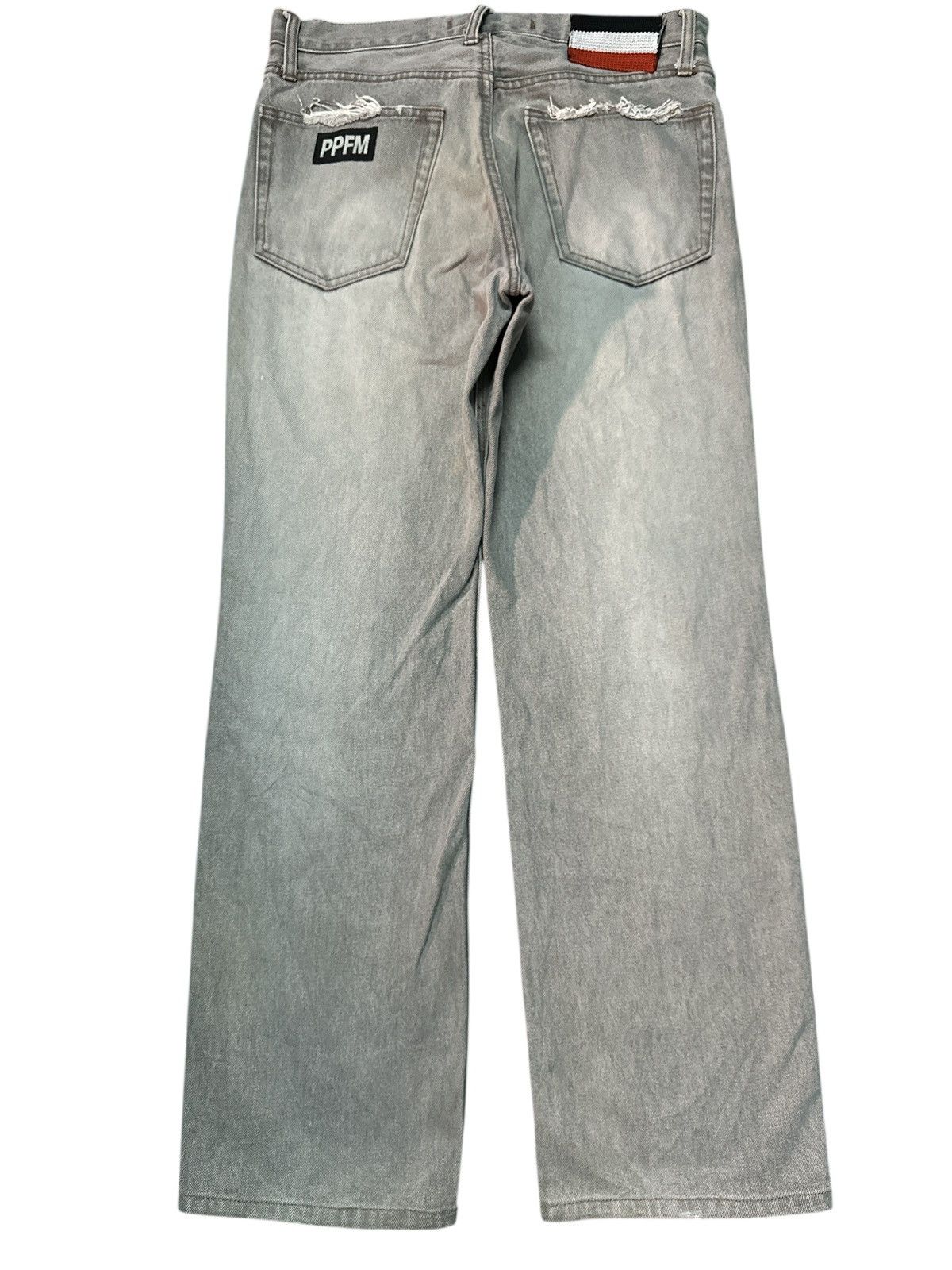 Le Grande Bleu (L.G.B.) Ppfm Distress Denim. Size US 32 / EU 48 - 2 Thumbnail