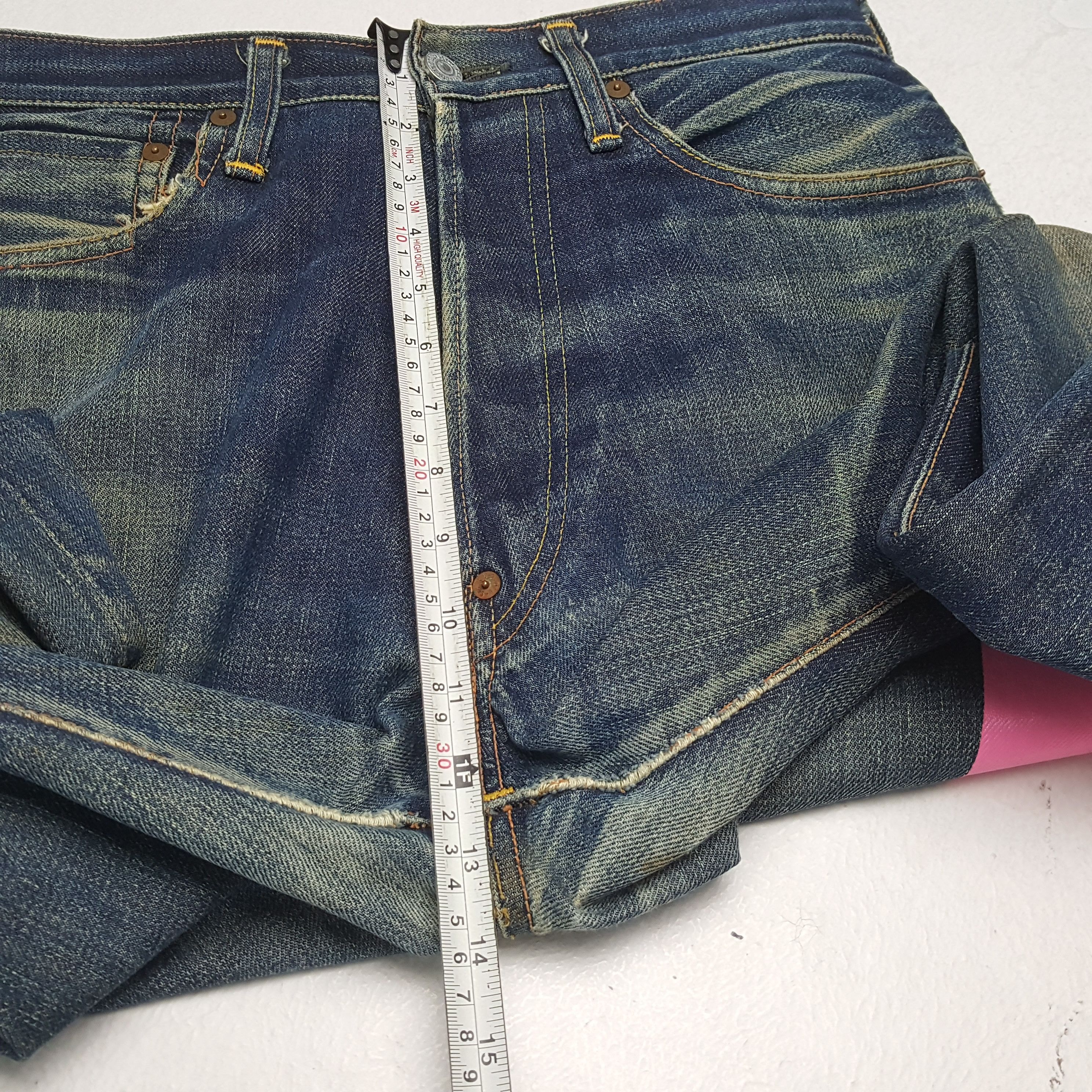 Evisu EVIS Japanese Brand Streetwear Custom Daicock Jeans Size US 29 - 8 Thumbnail