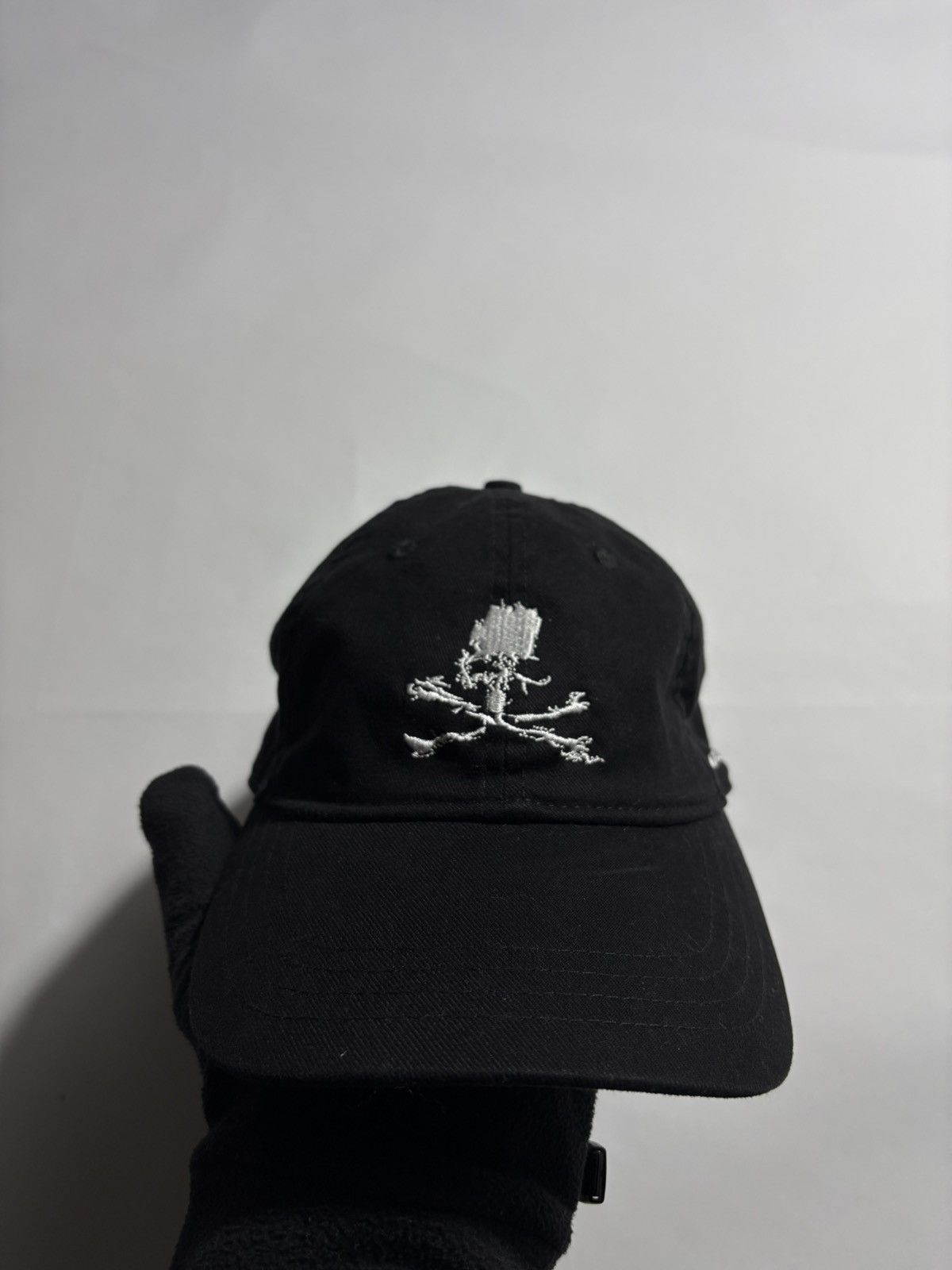 MASTERMIND WORLD-MARBLED CAT COLLABORATION CAP