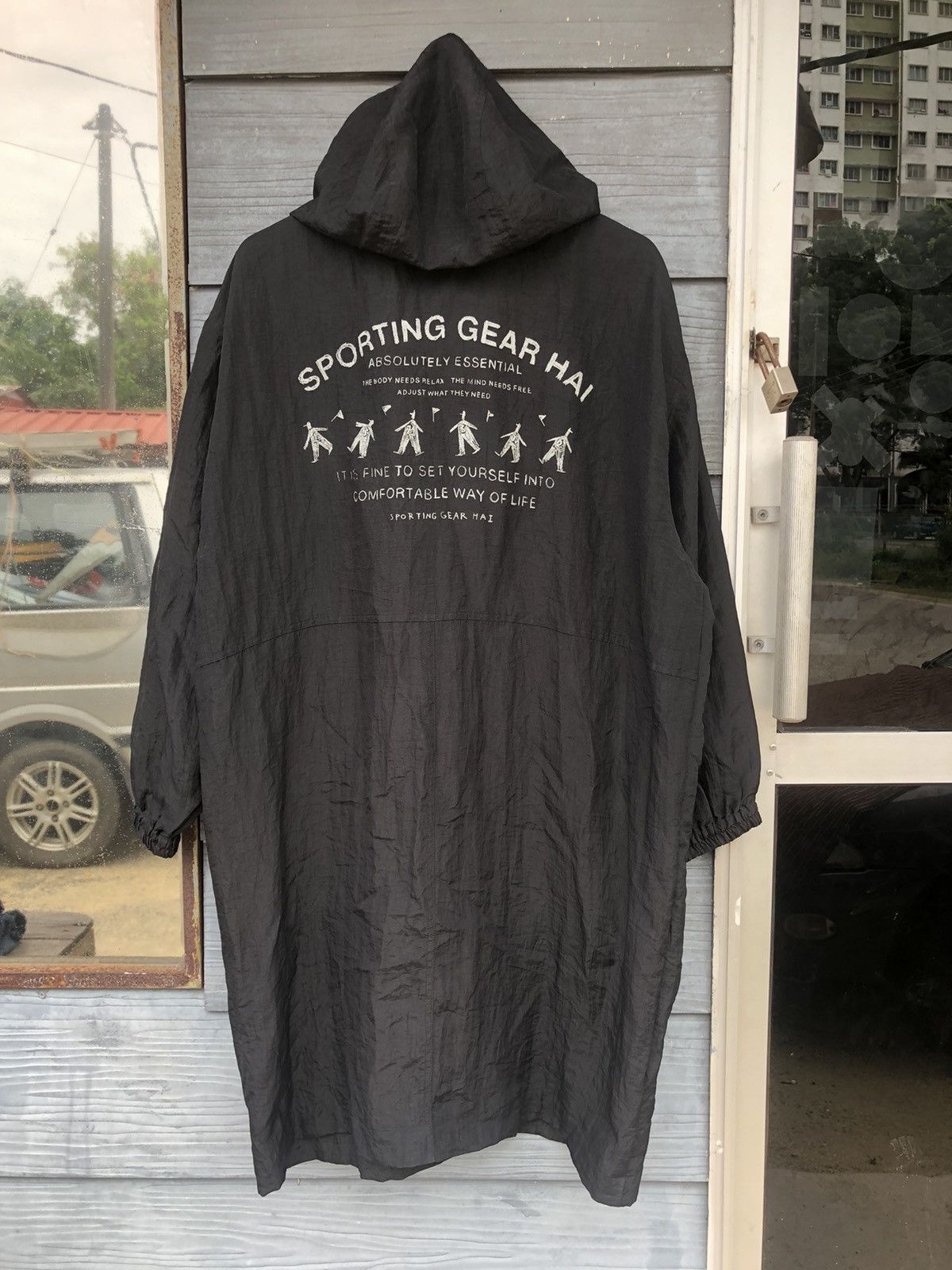 Hai Sporting Gear Vintage HAI SPORTING GEAR Windbracker Raincoat Jacket Size US XL / EU 56 / 4 - 1 Thumbnail
