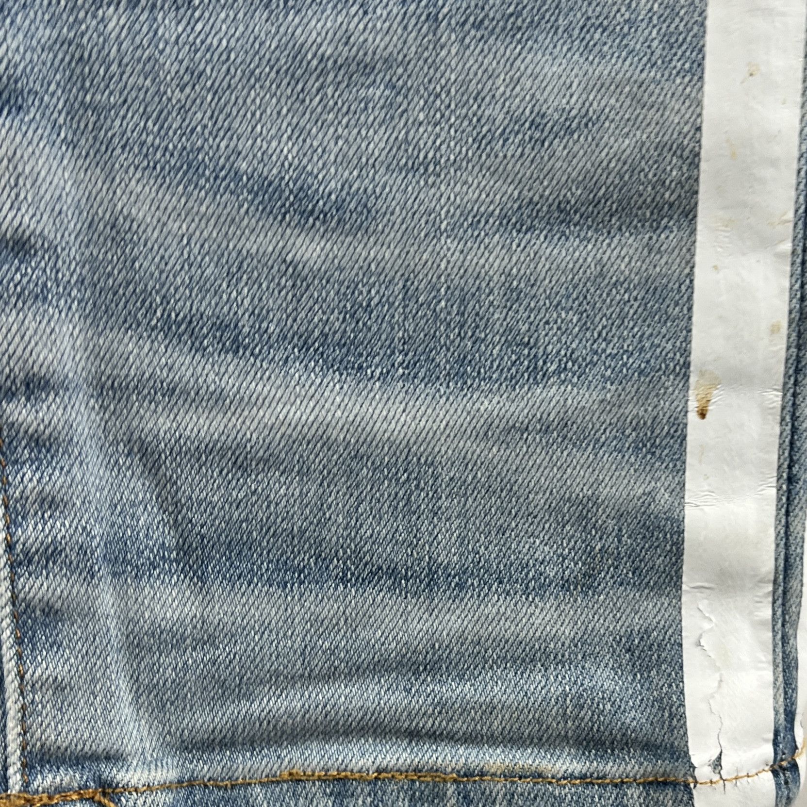 Amiri Amiri Blue Distressed Side Stripe Jeans Size US 33 - 9 Thumbnail