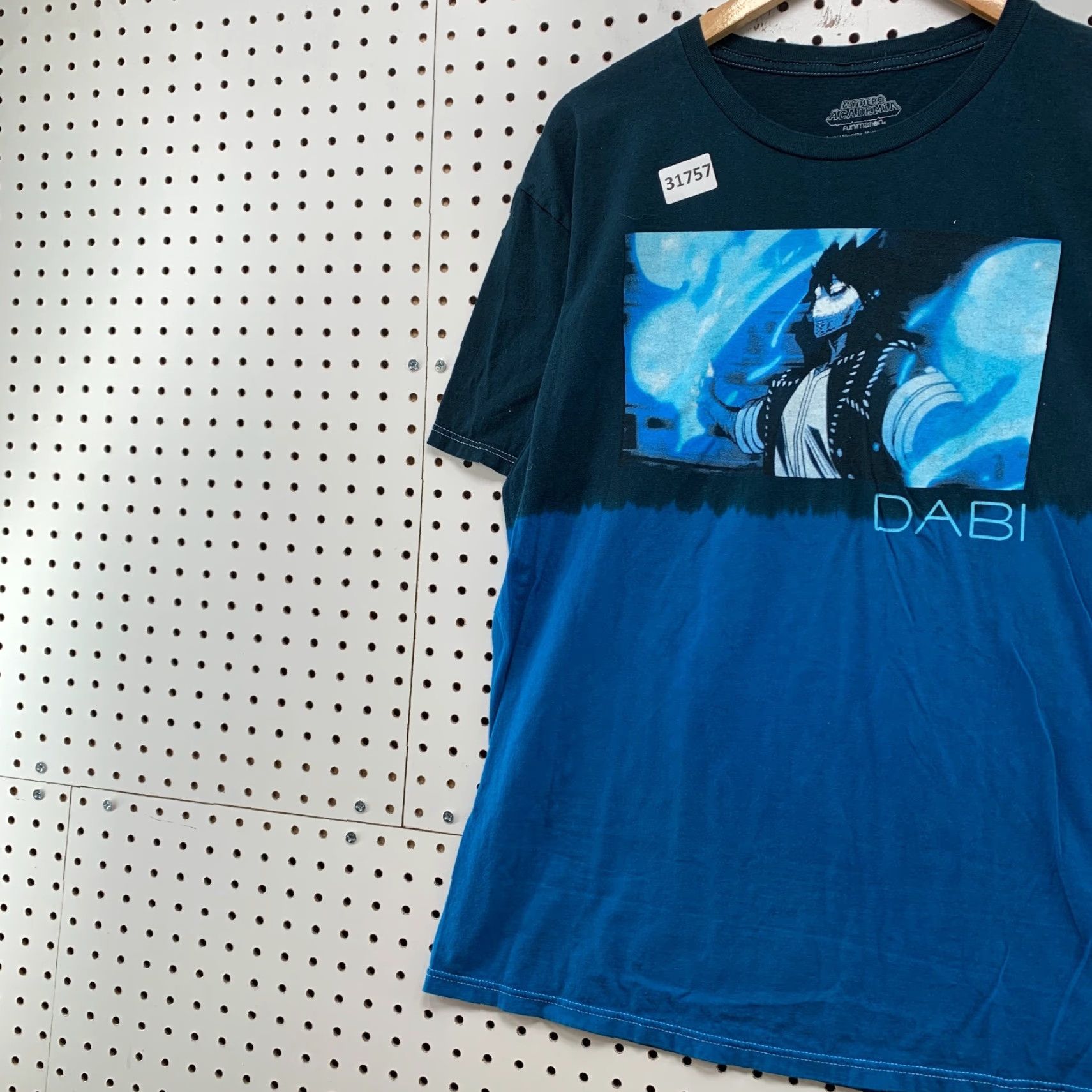 Vintage MY Hero Academia Dani Shirt Mens Medium Anime Blue Black 21x28.5 Shirt Size US M / EU 48-50 / 2 - 3 Thumbnail