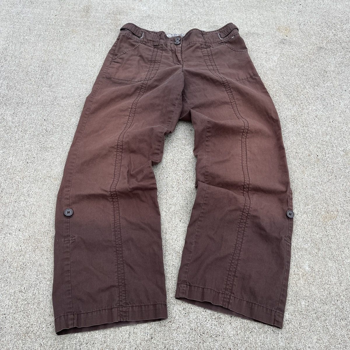 image of Vintage Sun Faded Brown Jeans (Unisex), Men's (Size 34)