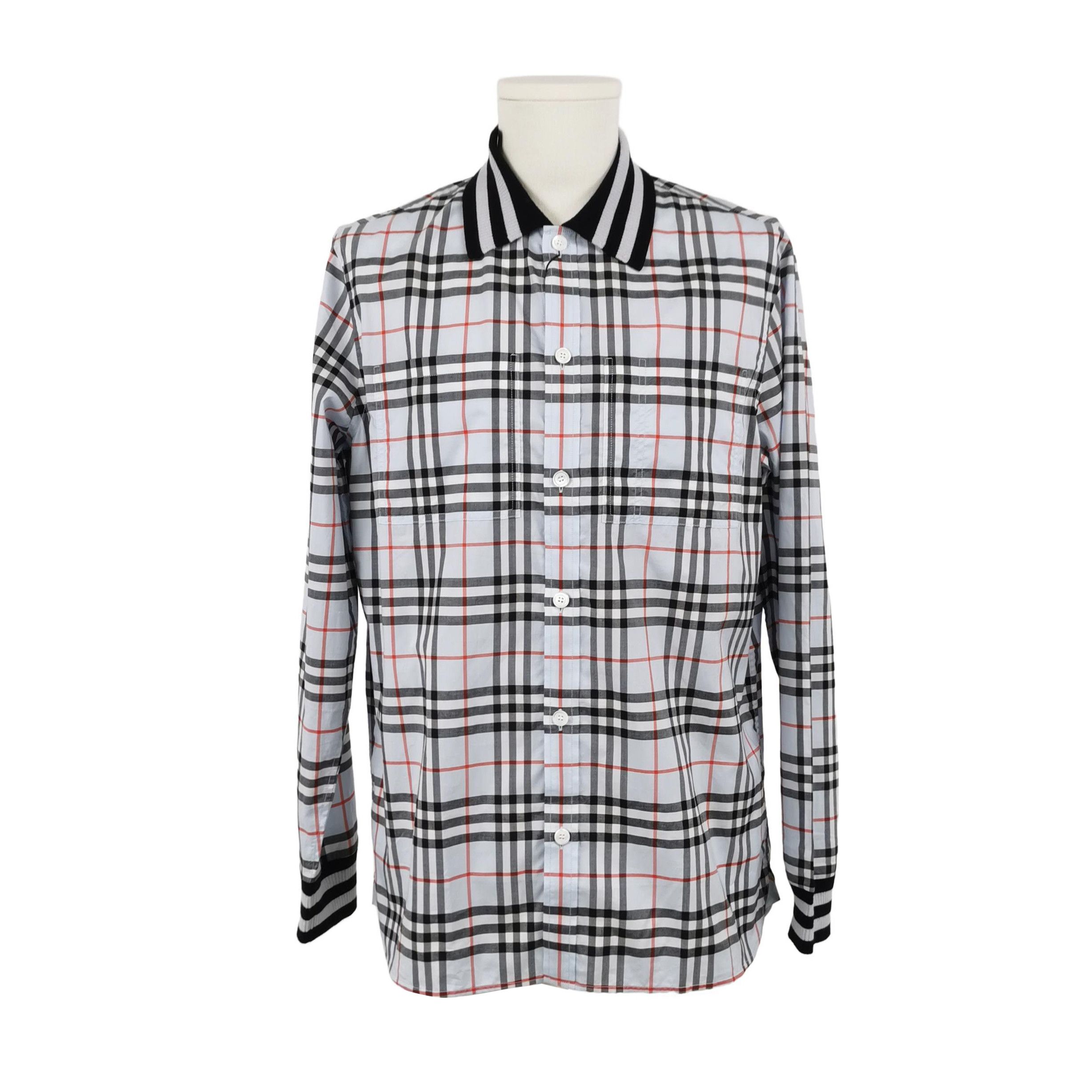 Burberry Burberry Men s Button Ups Size US S / EU 44-46 / 1 - 1 Thumbnail
