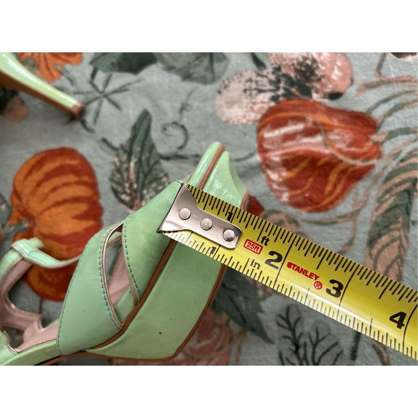 Vince Camuto Vince Camuto Trinna Mint Green Patent Heels Pumps, Size 8.5, Size US 8.5 / IT 38.5 - 2 Thumbnail