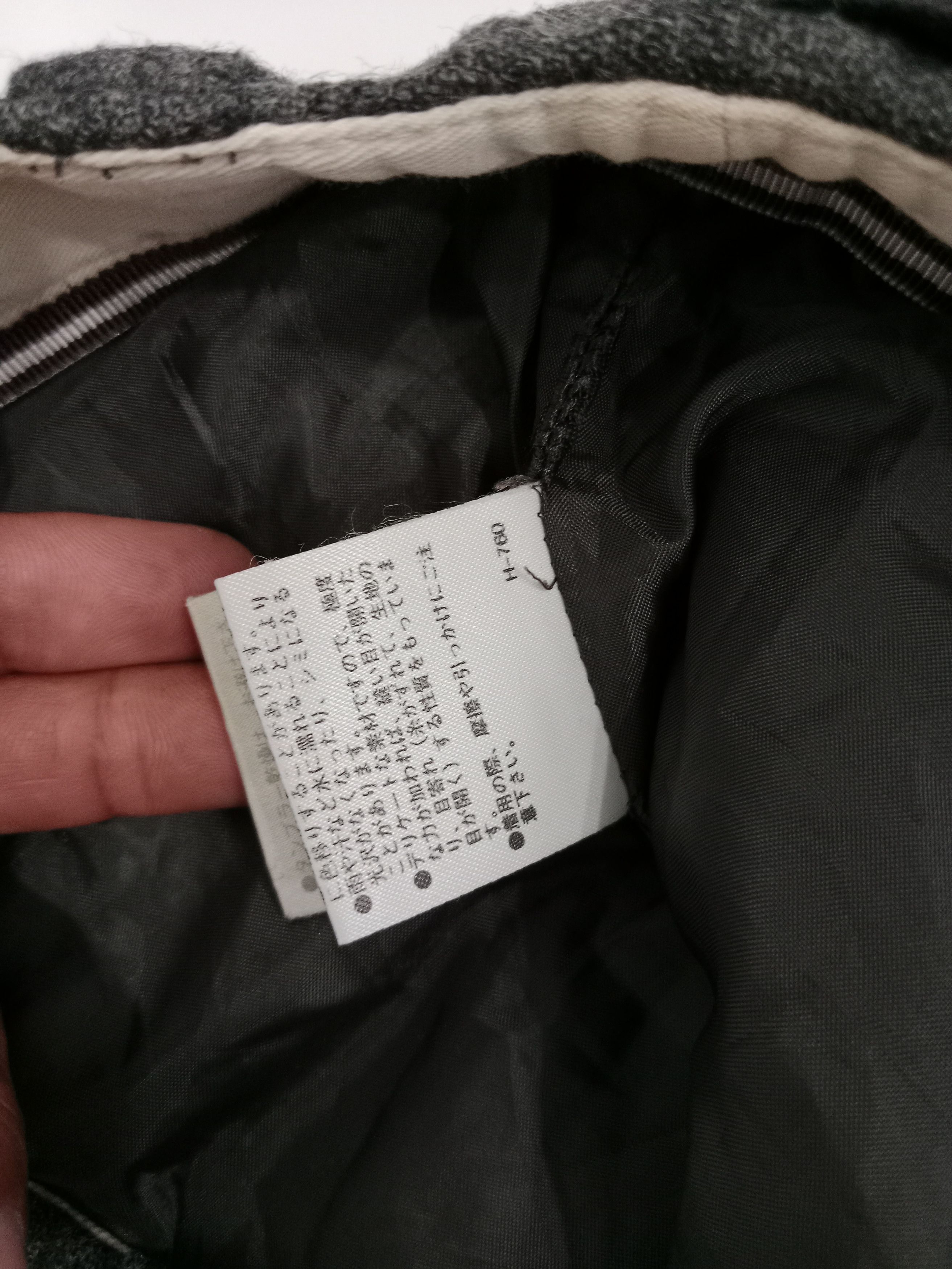 Japanese Brand Vert Dense Like Wool Pants Japanese Brand Size US 30 / EU 46 - 10 Thumbnail