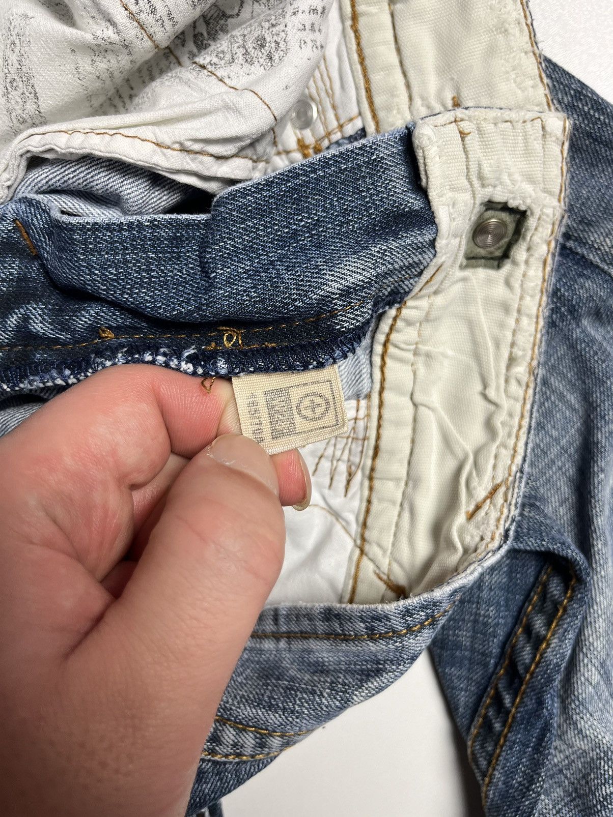 Japanese Brand Japan Style TOUGH JEANSMITH Extra Ordinary Denim Pants LGB Size US 28 / EU 44 - 12 Thumbnail