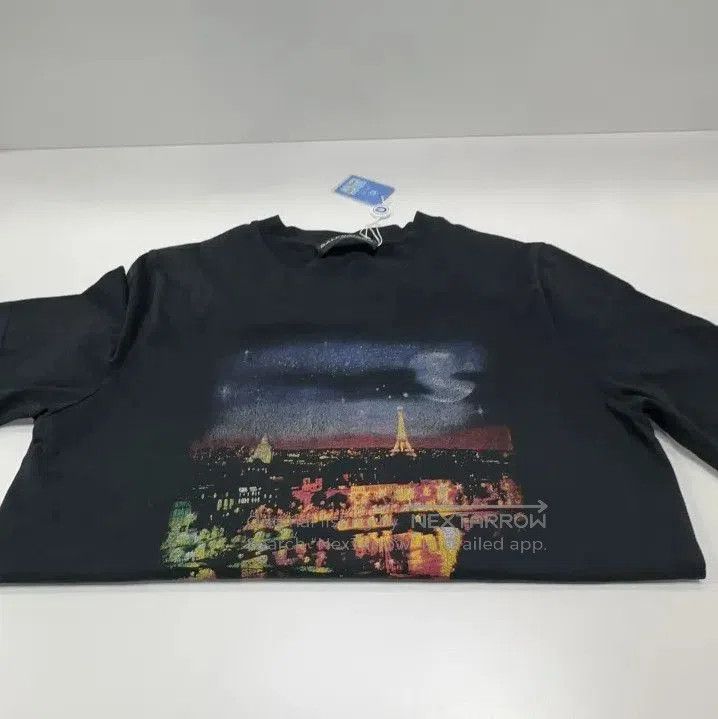 Balenciaga Balenciaga Night Paris Graphic Short Sleeve T. Size US S / EU 44-46 / 1 - 3 Thumbnail