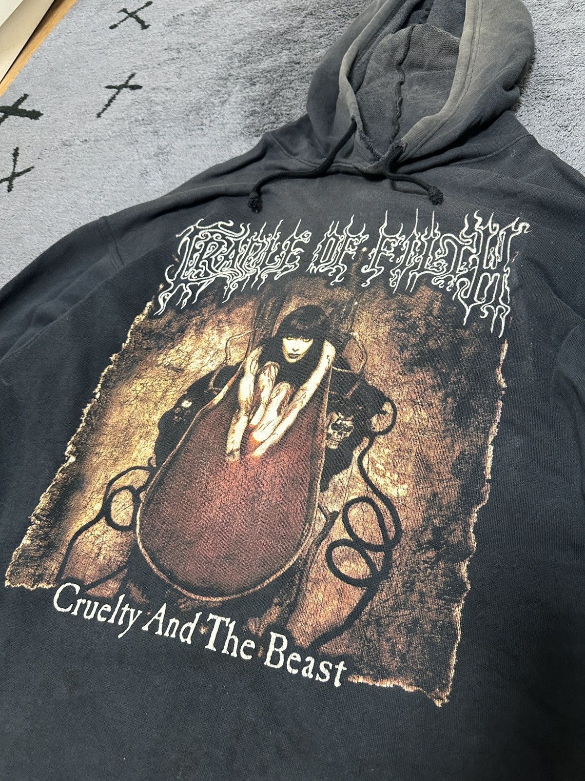 Vintage Cradle of Filth - Cruelty And The Beast Hoodie Size US XL / EU 56 / 4 - 3 Thumbnail