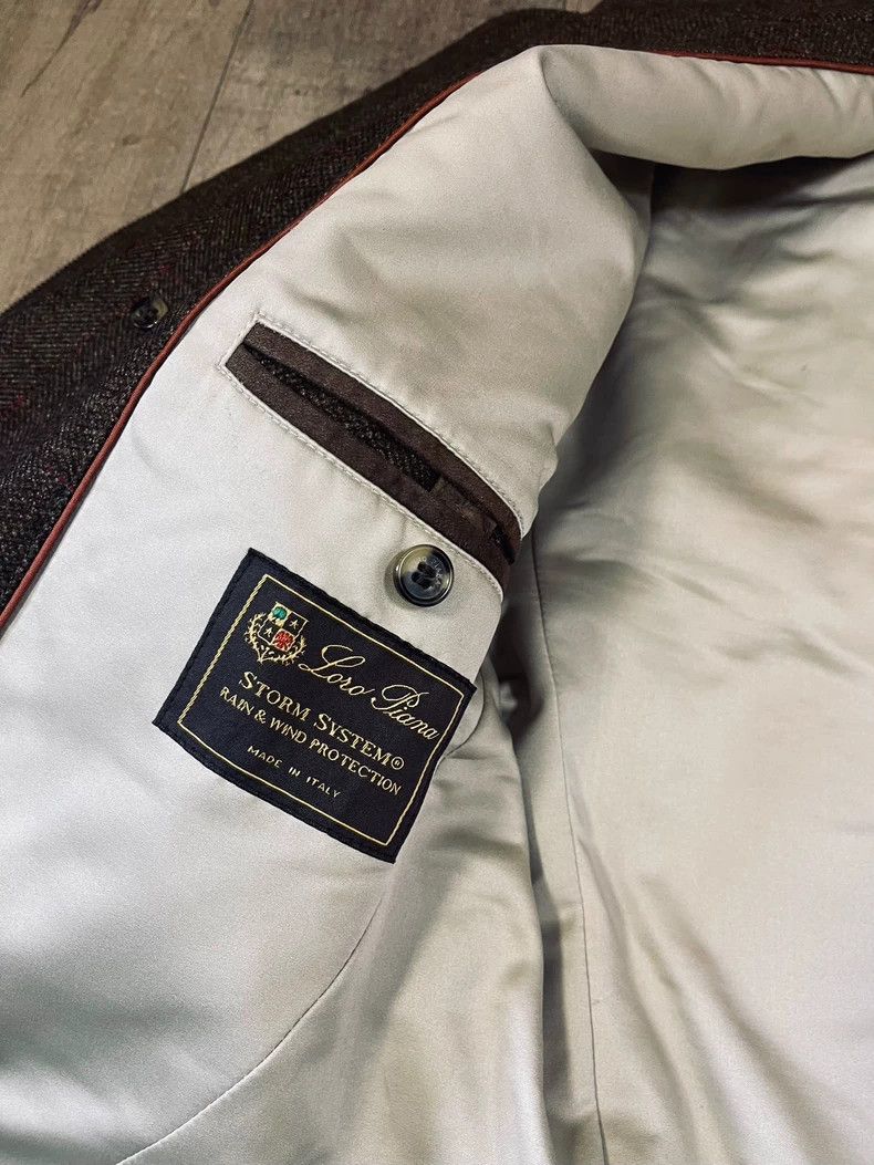 Loro Piana LORO PIANA Wool polo coat windbreaker jacket Size US L / EU 52-54 / 3 - 6 Thumbnail