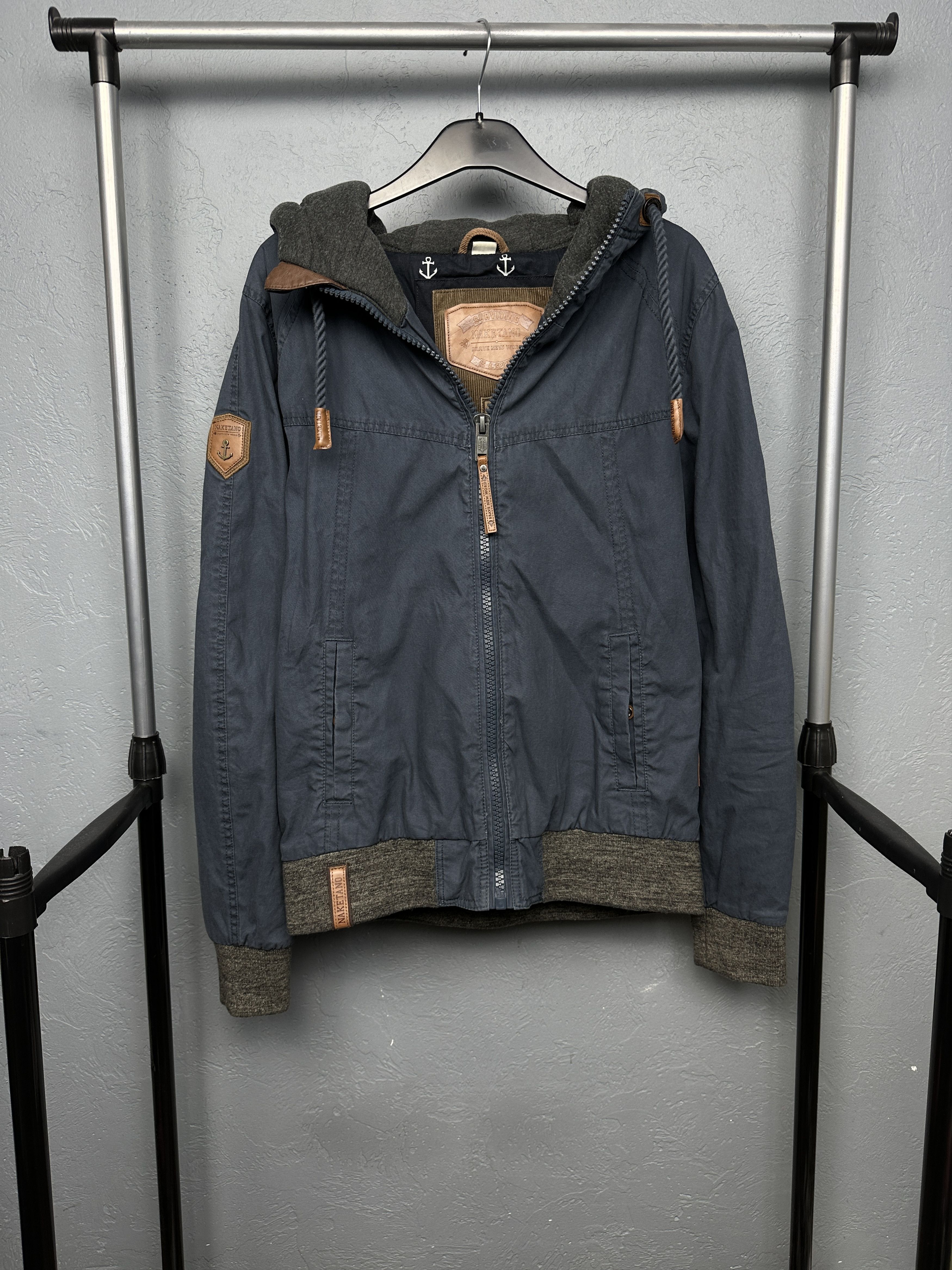 Naketano Mens Hooded Insulated Jacket