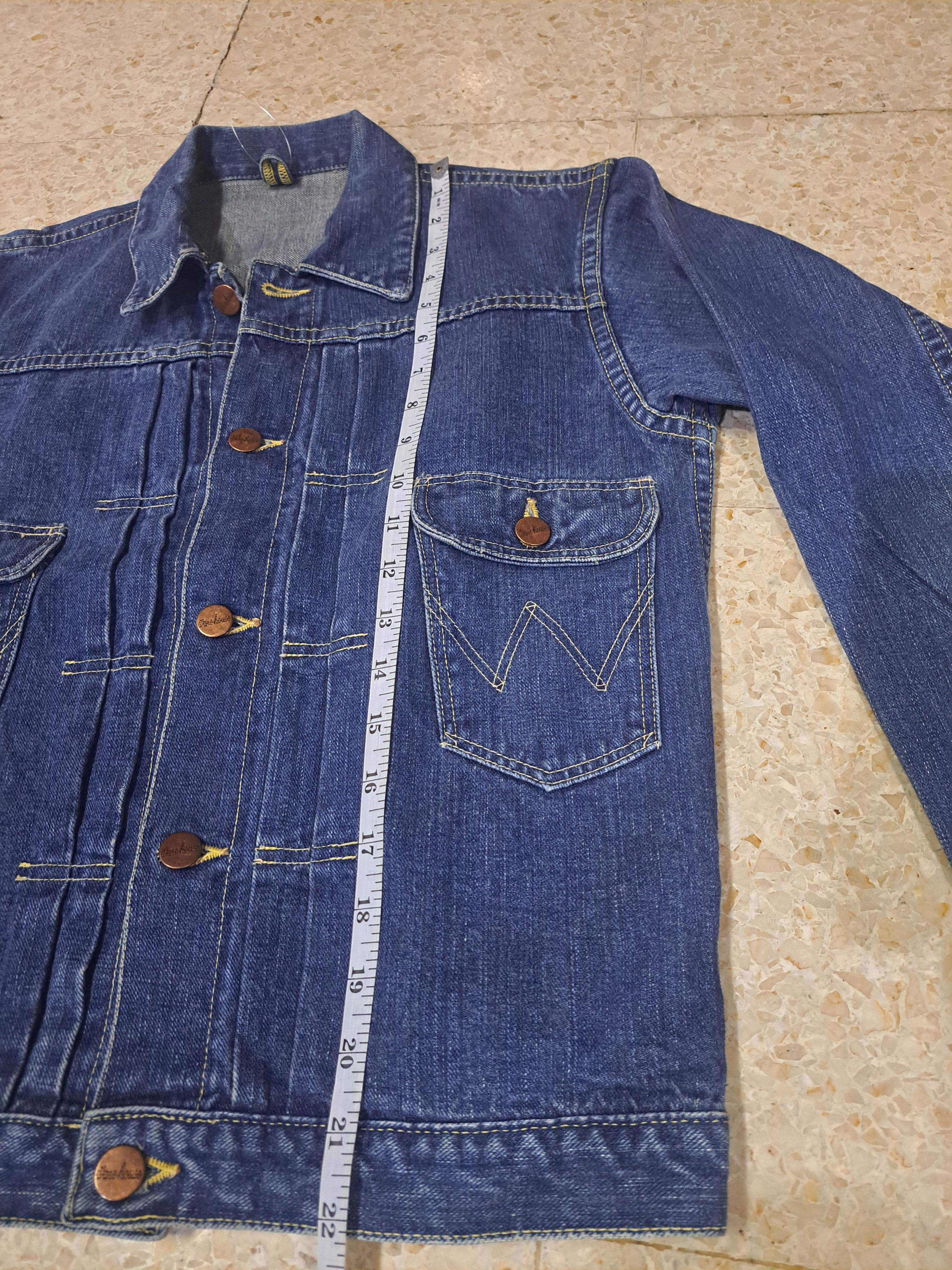 Warehouse WAREHOUSE Selvedge 11MJ Denim Jacket Type II Mens size 38 Size US S / EU 44-46 / 1 - 12 Thumbnail
