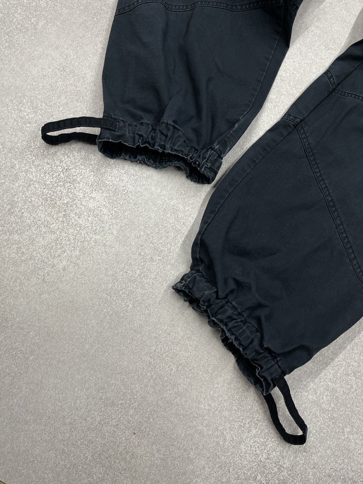 Nike Vintage Nike Cargo Distressed Pants Navy Drill Y2K ACG TN Size US 30 / EU 46 - 8 Thumbnail