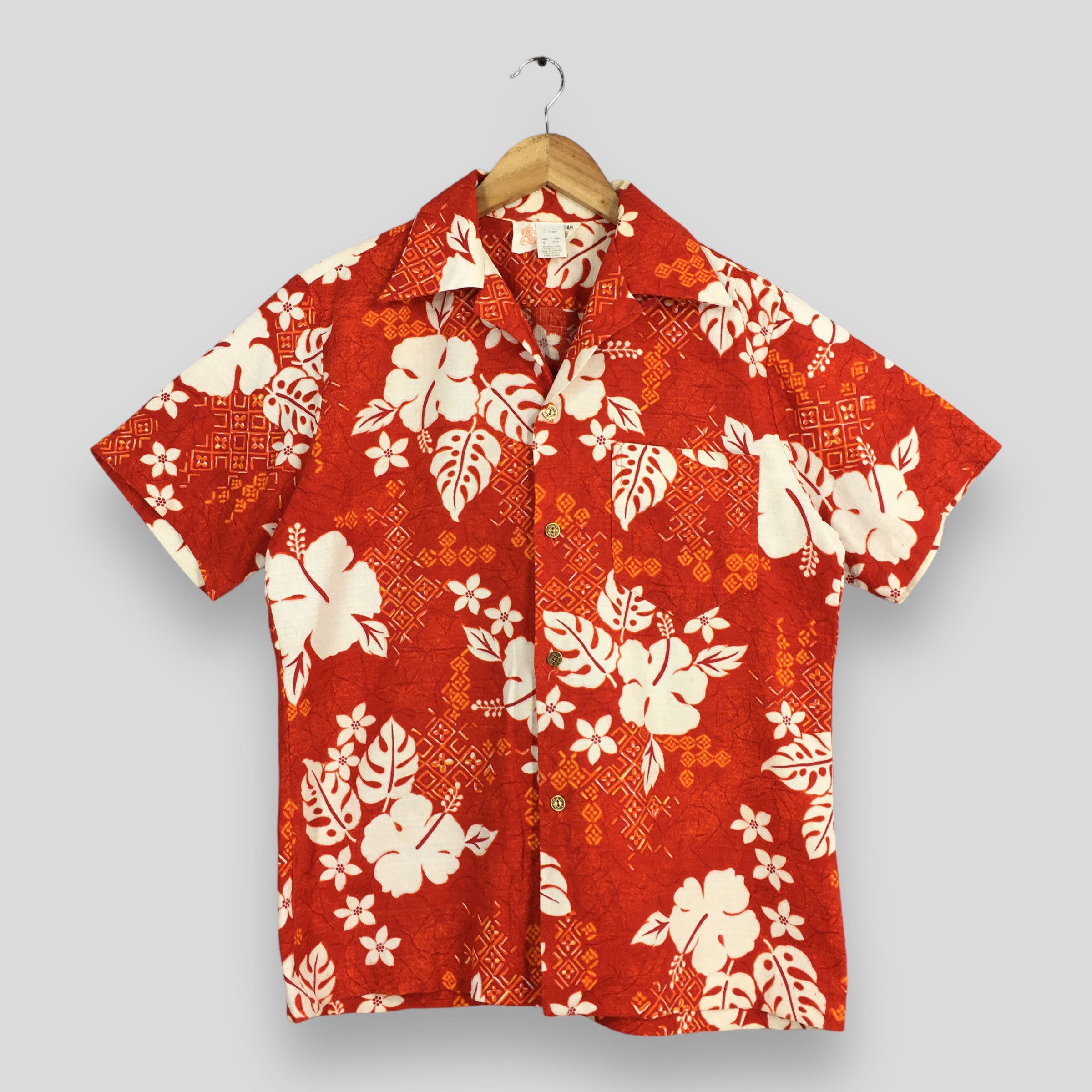 Sun Surf Vintage Hawaiian Hibiscus Flower Tropical Hawaii Shirt M Size US M / EU 48-50 / 2 - 1 Thumbnail
