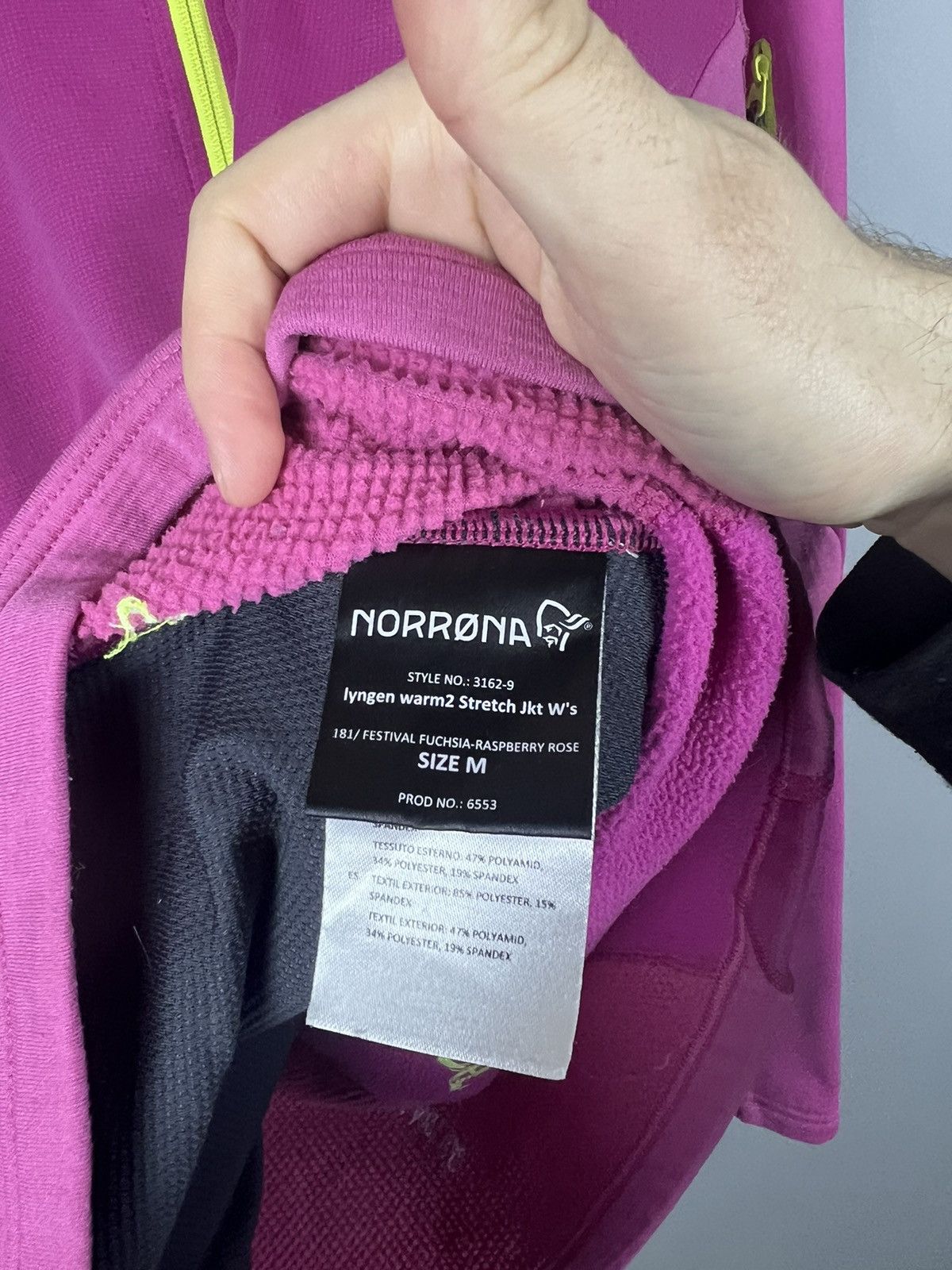 Norrona (M) Norrona Lynen Warm2 Stretch Woman Fleece Jacket Size M / US 6-8 / IT 42-44 - 9 Thumbnail