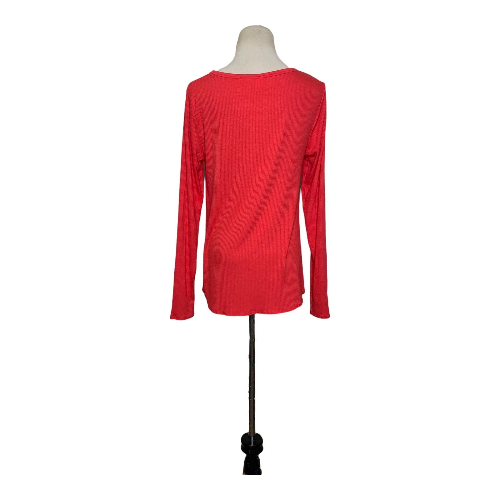 Old Navy Old Navy orange ribbed long sleeves minimalist tee size M Size M / US 6-8 / IT 42-44 - 2 Thumbnail