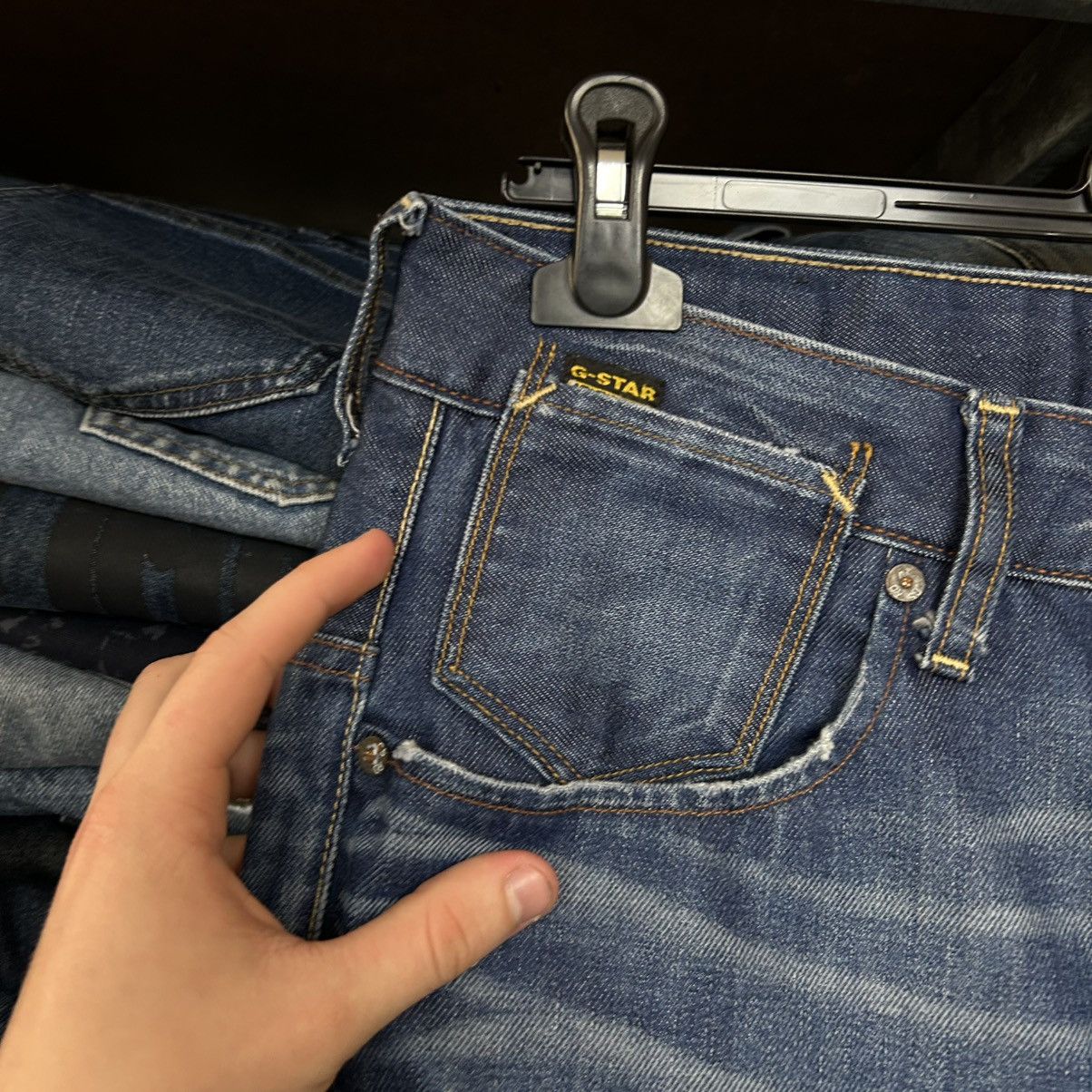 G-Star Mens G-Star Raw Bananas style streetwear japanese jeans Size US 32 / EU 48 - 11 Thumbnail