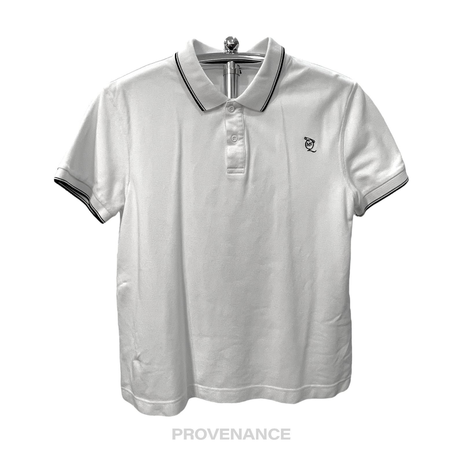 MCQ 🔴 McQ Polo Shirt - White Size US M / EU 48-50 / 2 - 1 Thumbnail