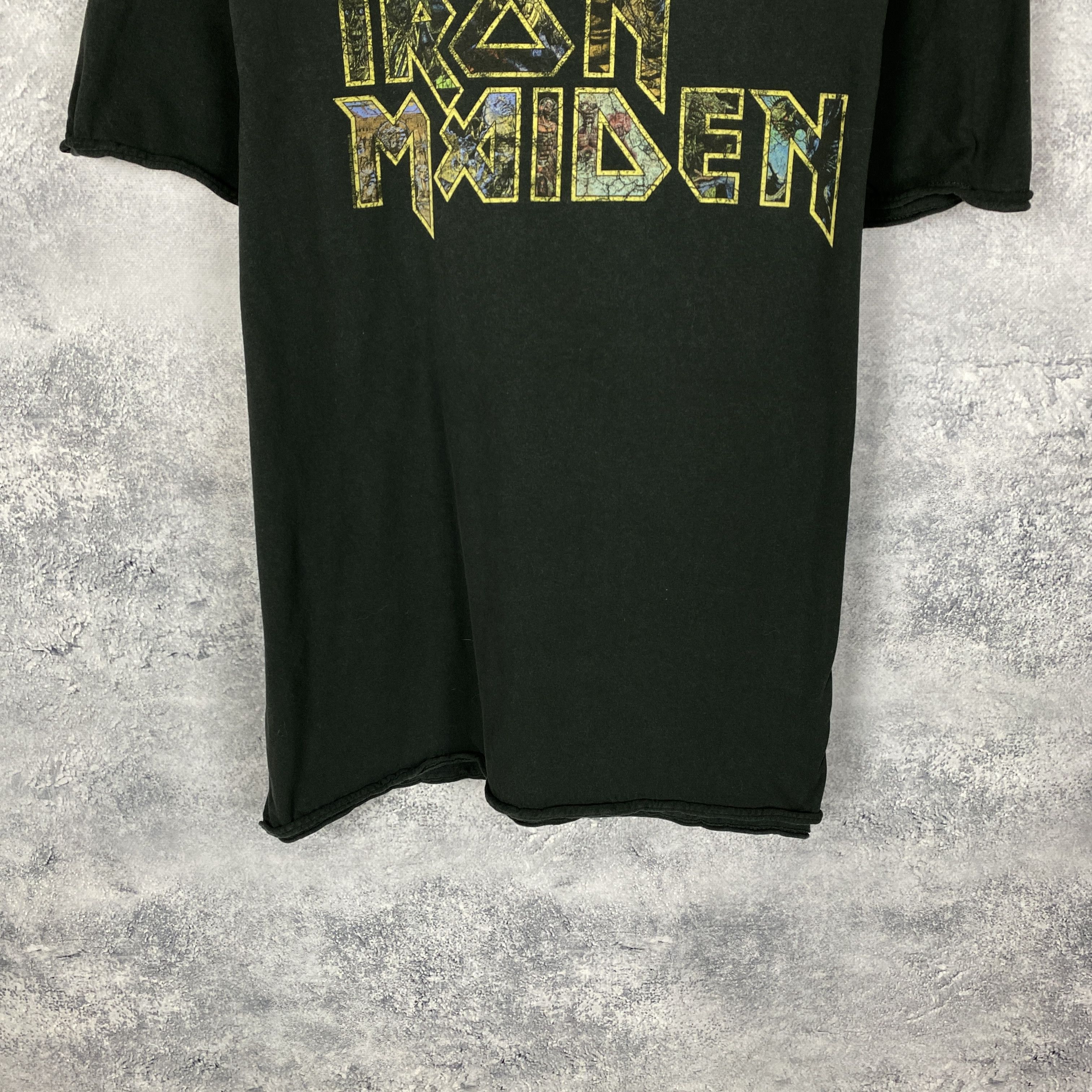 Band Tees Iron Maiden Tee Men's Size L Black Short Sleeve Size US L / EU 52-54 / 3 - 3 Thumbnail