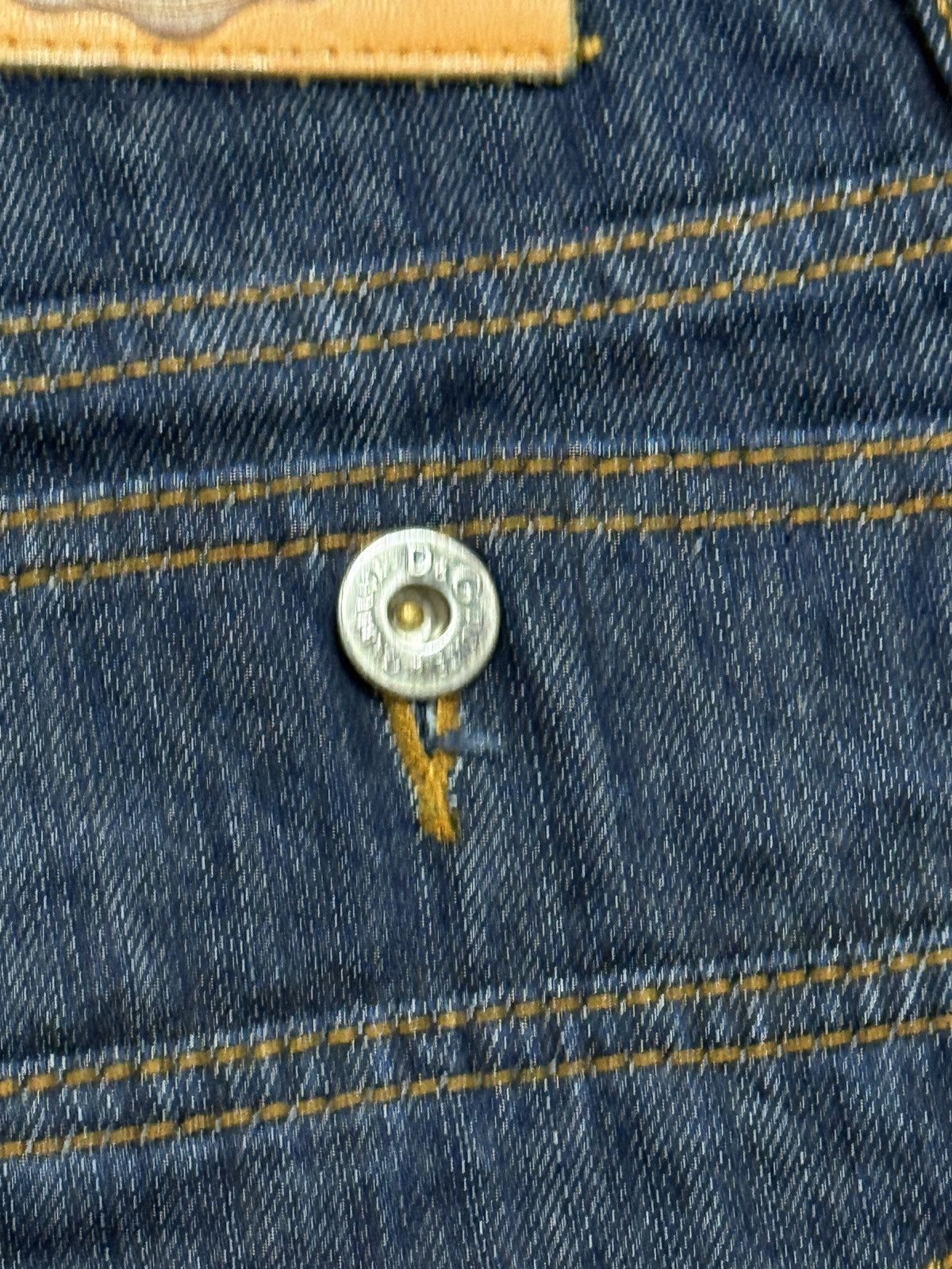 Dolce & Gabbana Blue jean dolce gabbana pants straight very tight japan Size US 33 - 5 Thumbnail